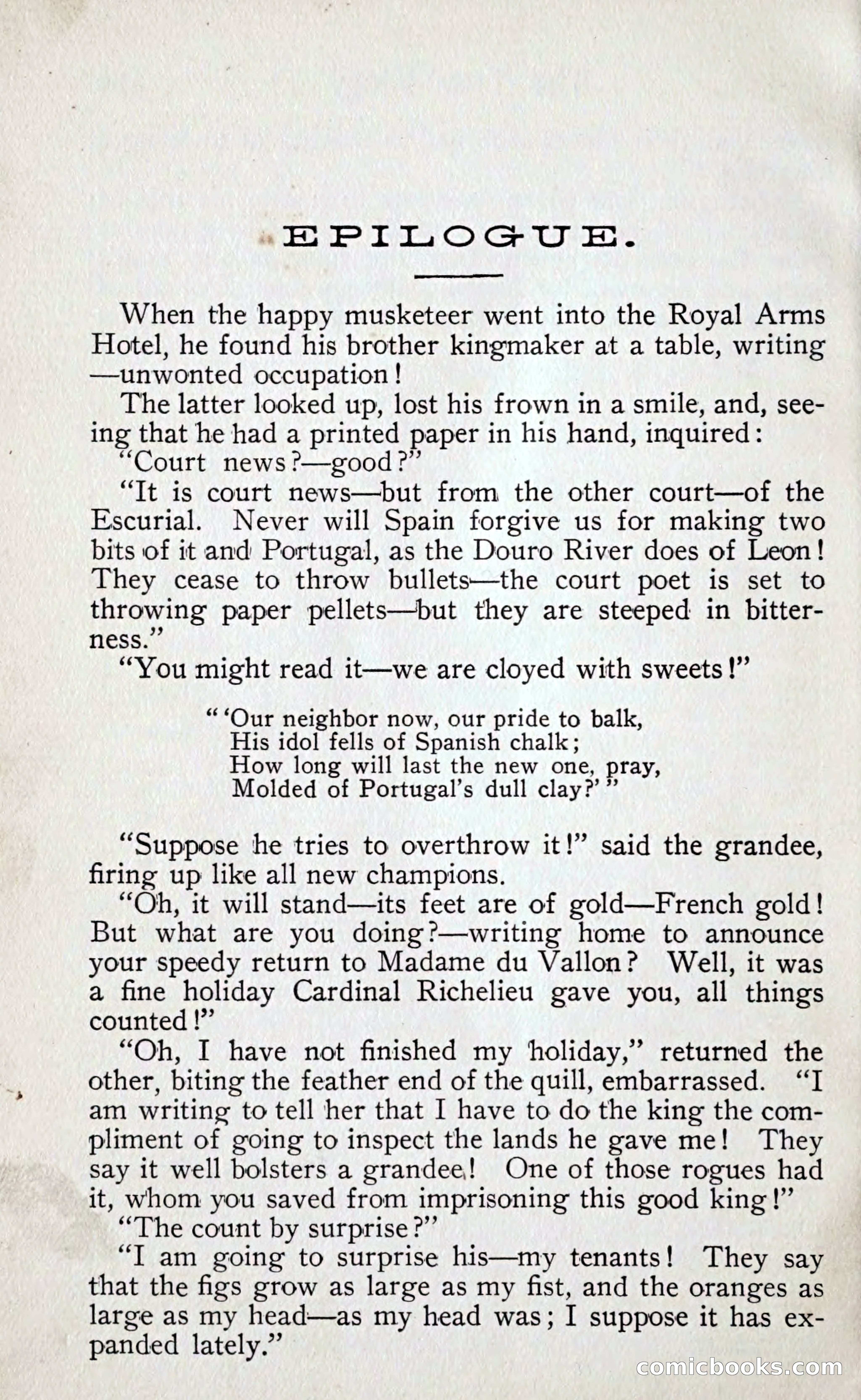 D'Artagnan, the King Maker — page 325 of 324