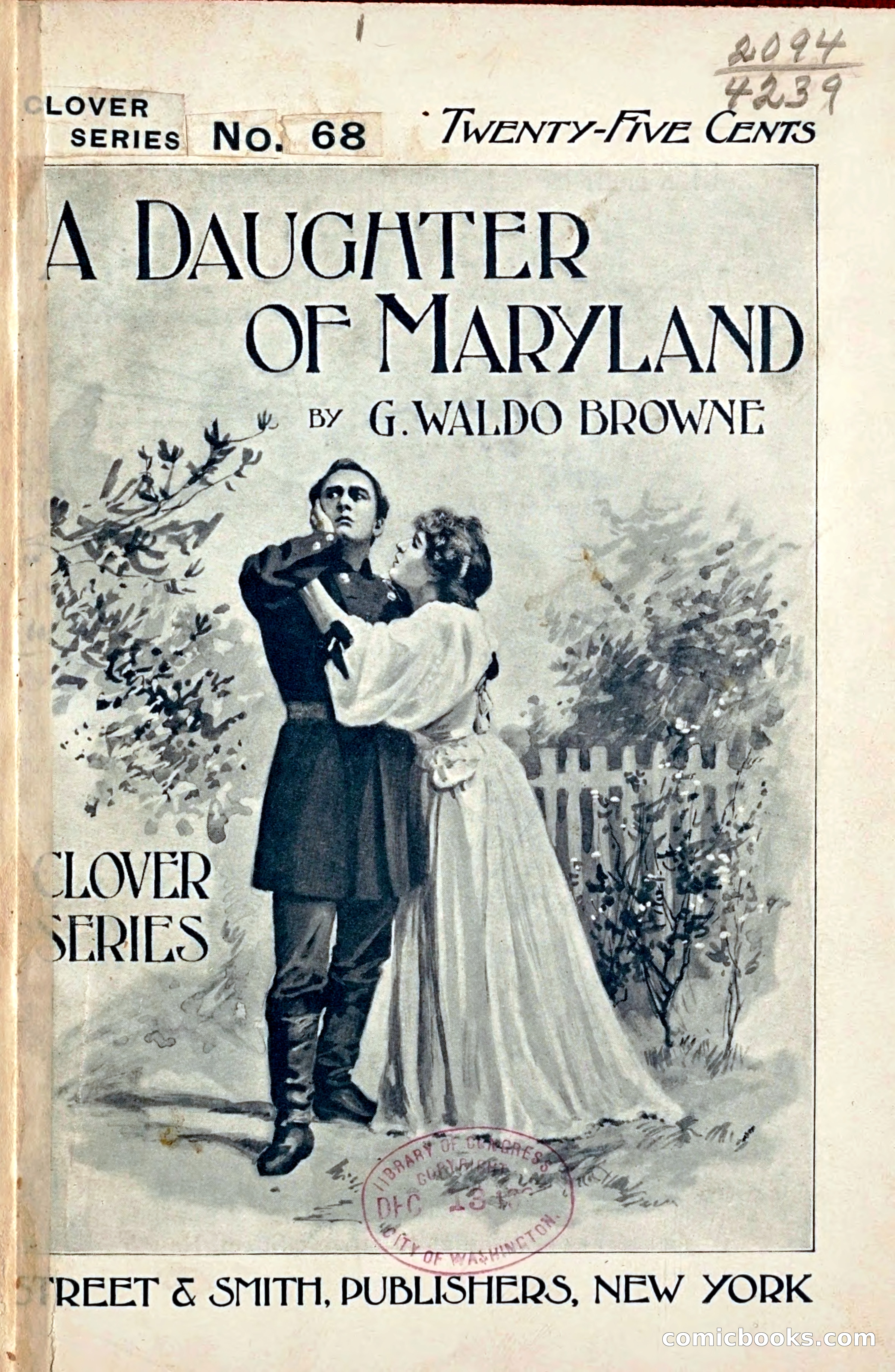 A Daughter of Maryland by Browne, G[eorge] Waldo, 1851- [from old catalog]