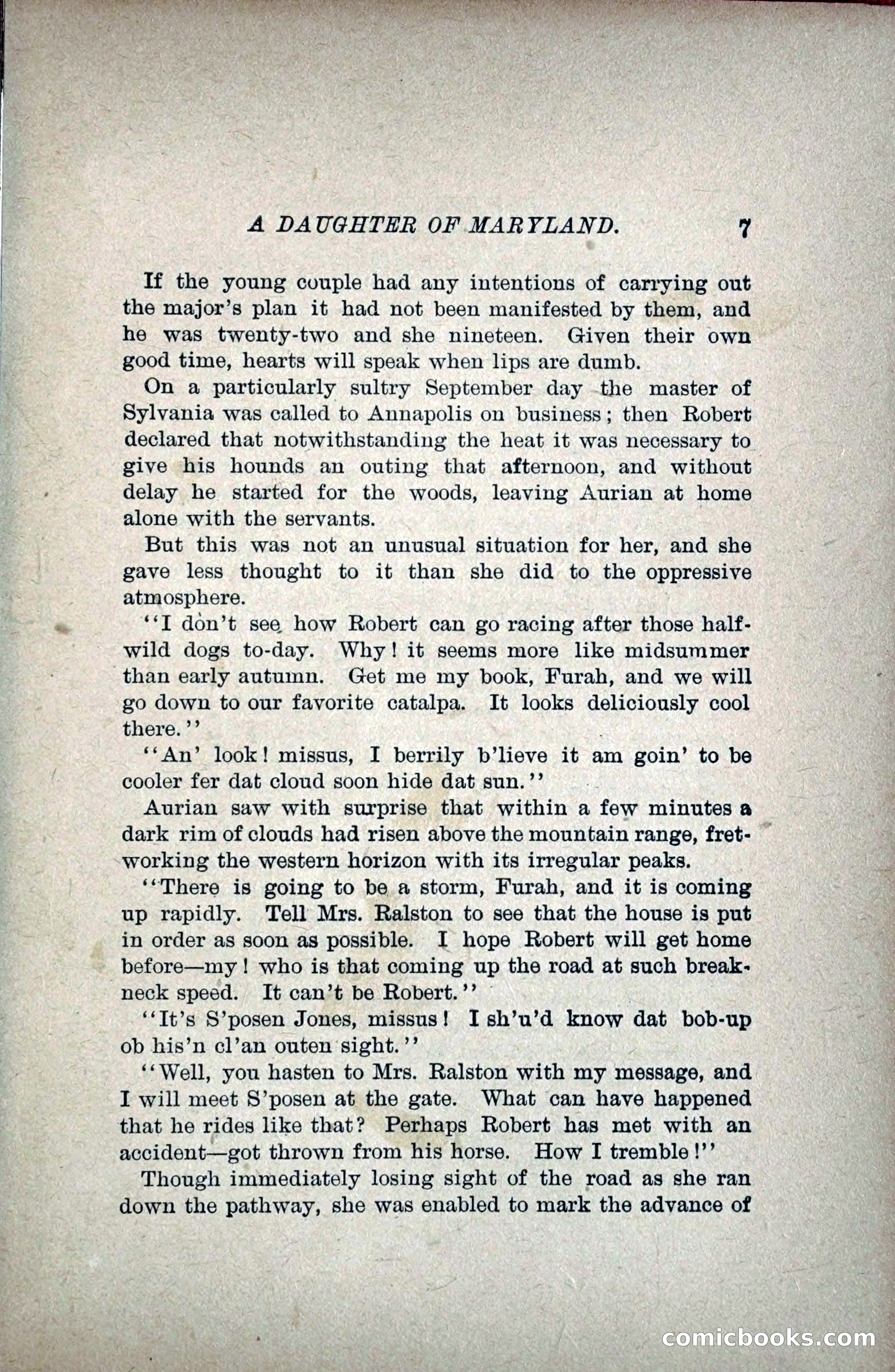 A Daughter of Maryland — page 22 of 215