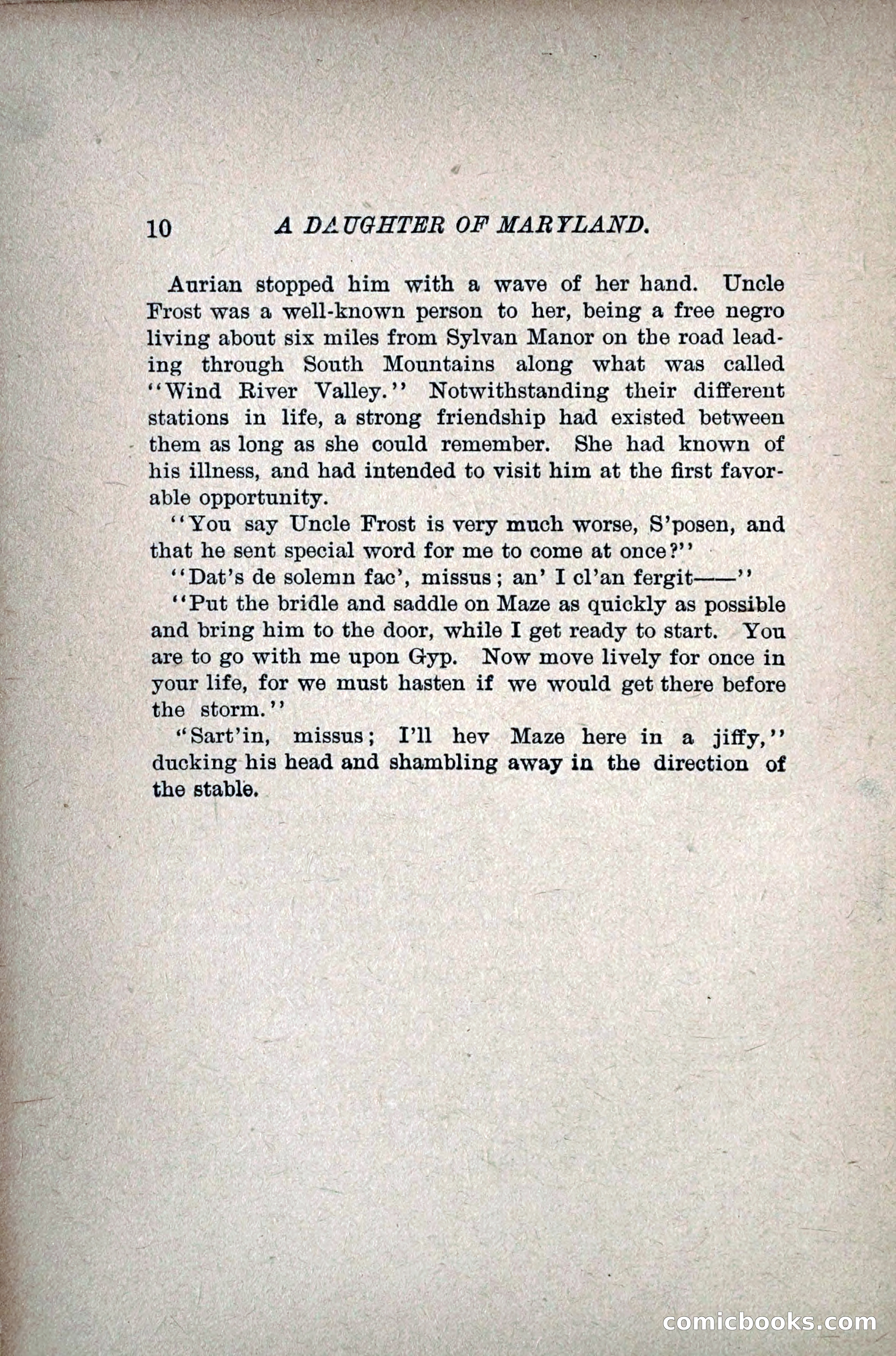A Daughter of Maryland — page 25 of 215