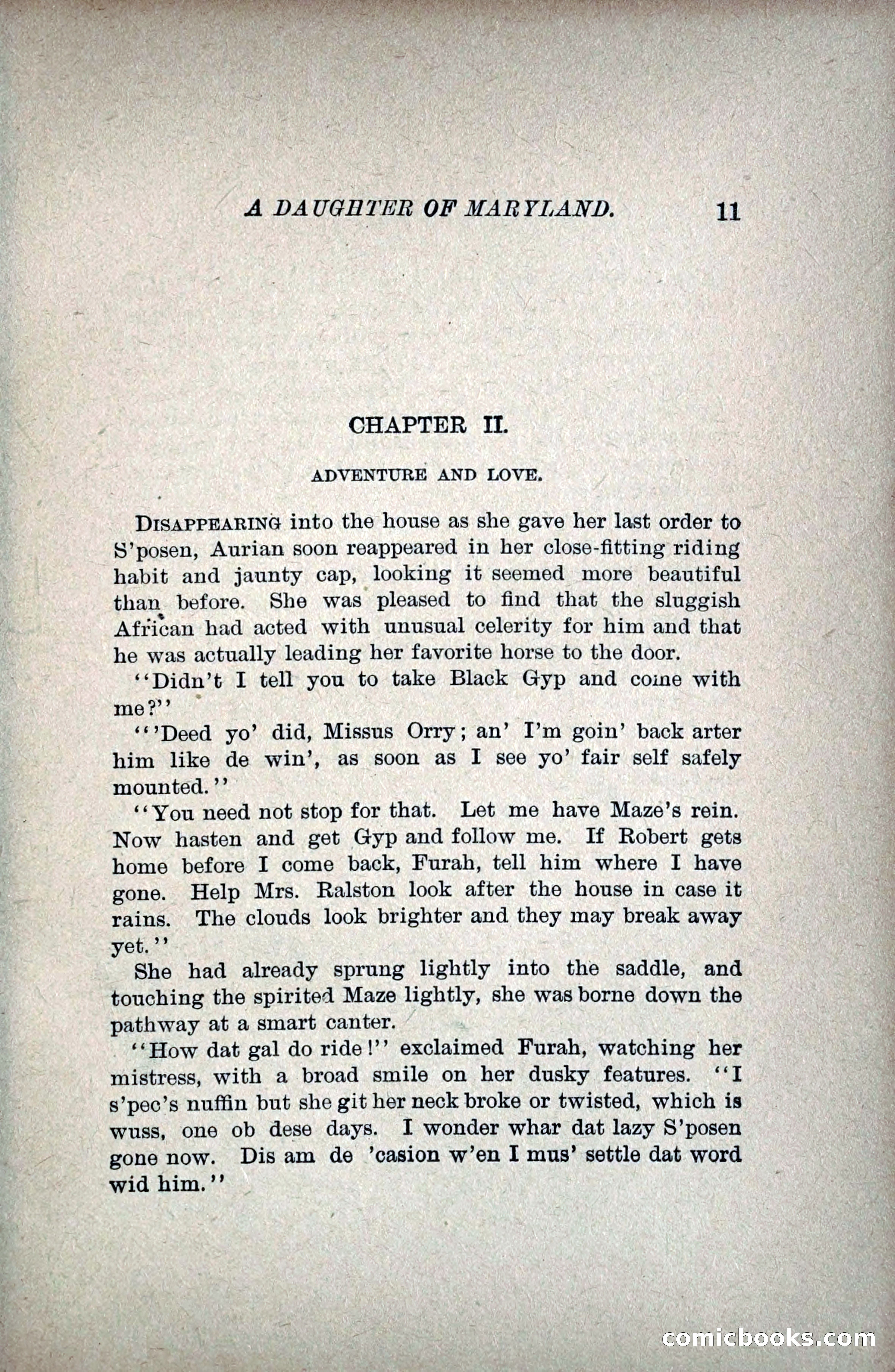 A Daughter of Maryland — page 26 of 215