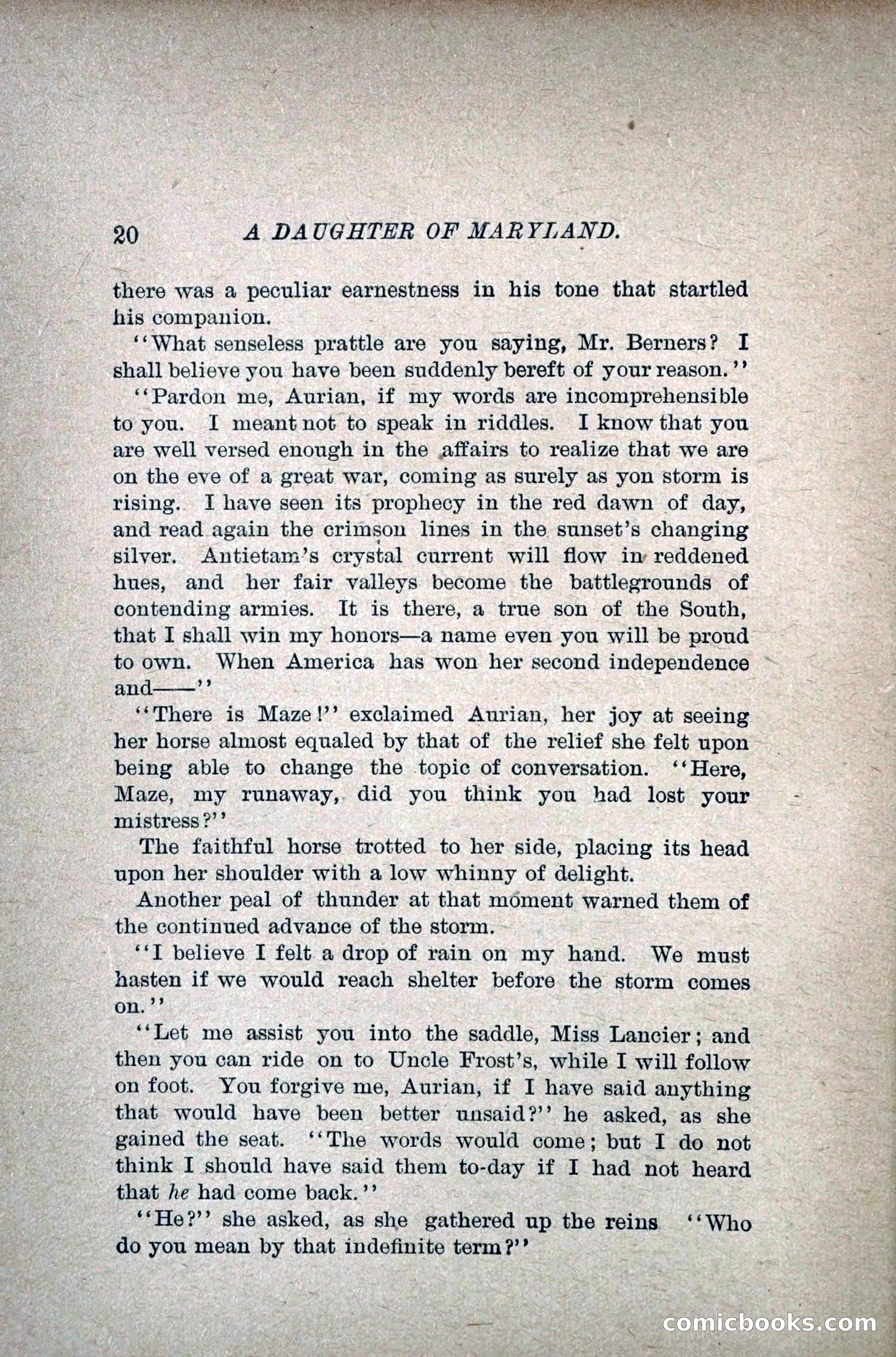 A Daughter of Maryland — page 35 of 215