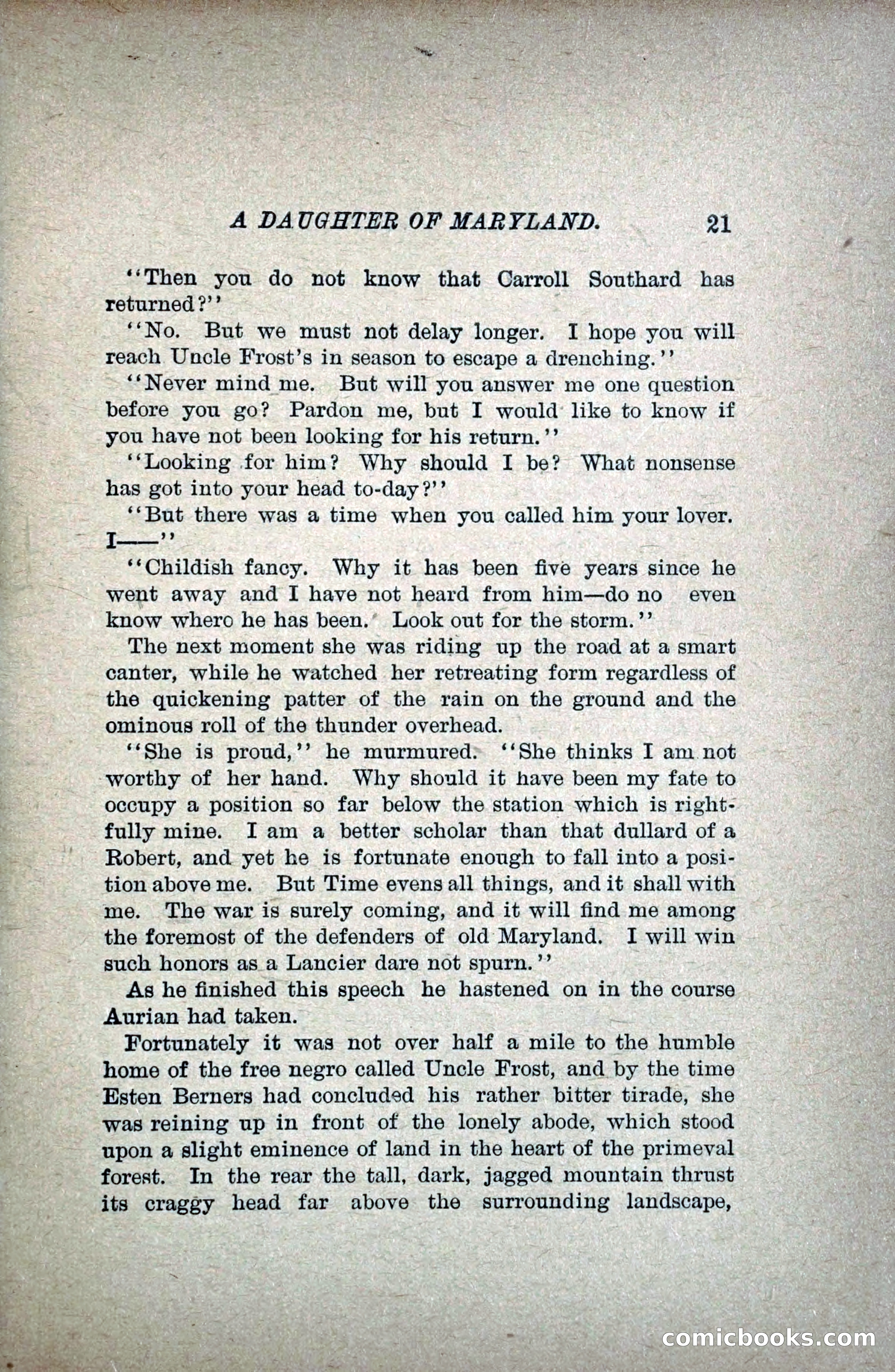 A Daughter of Maryland — page 36 of 215