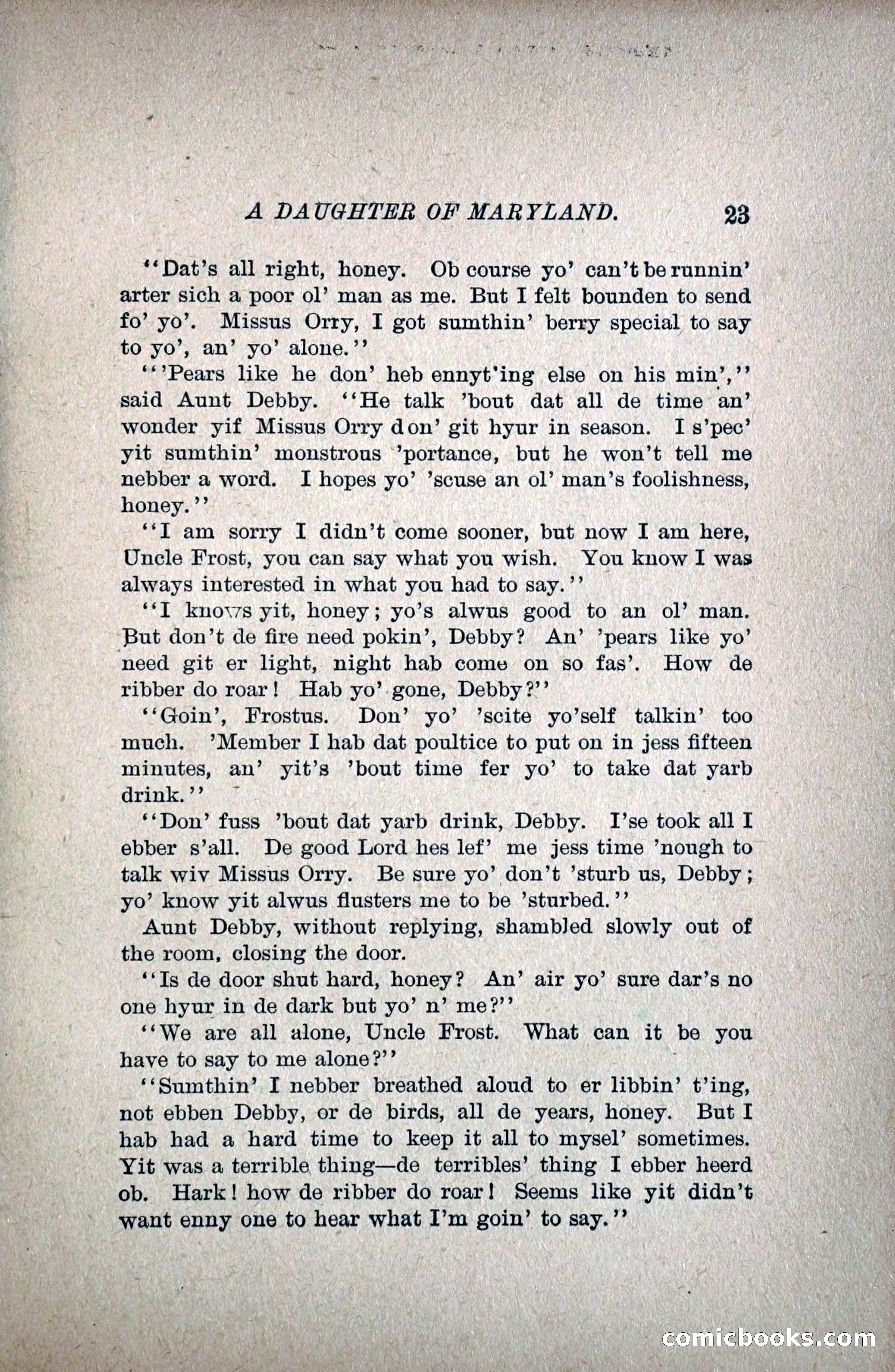 A Daughter of Maryland — page 38 of 215