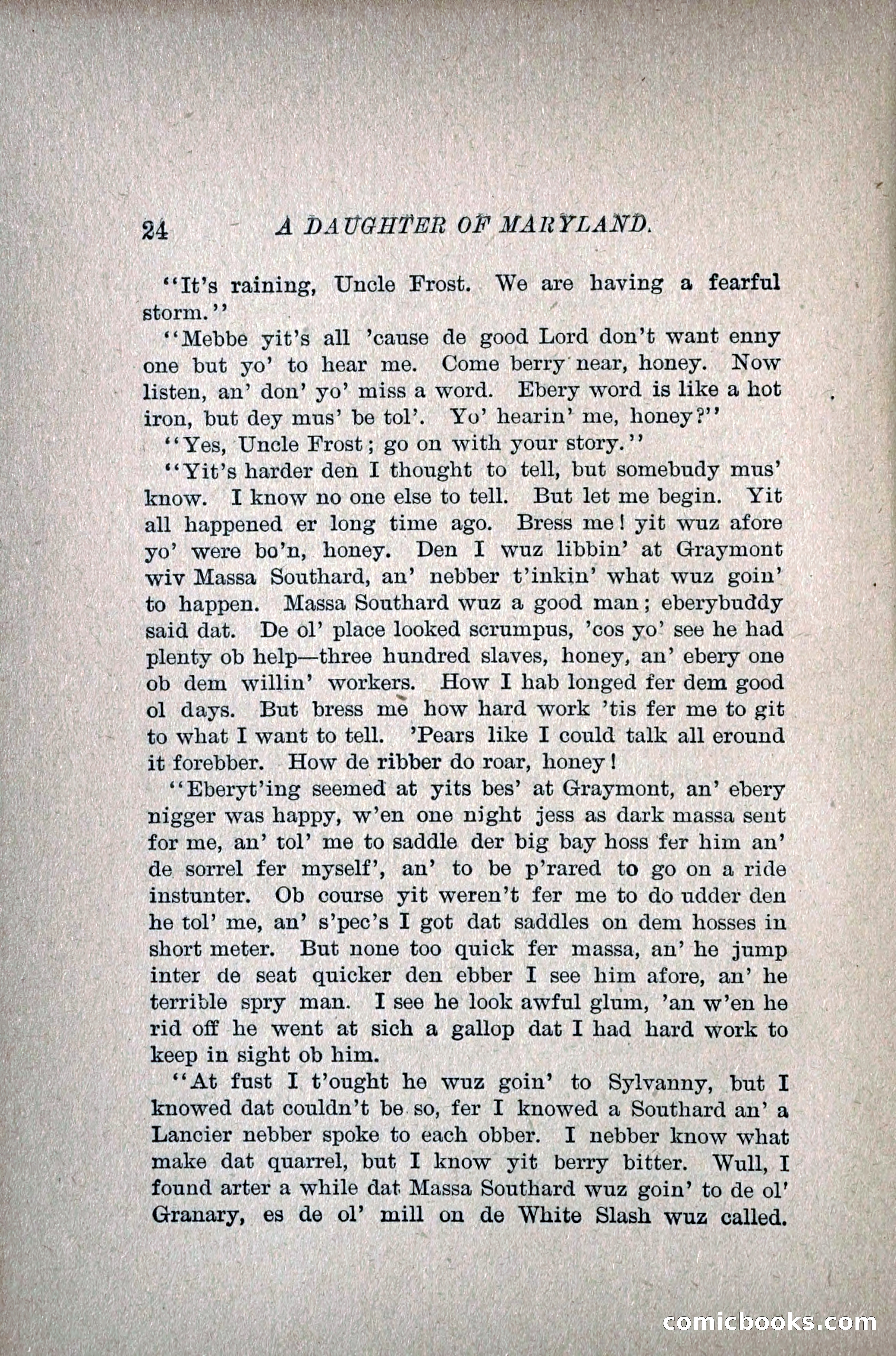 A Daughter of Maryland — page 39 of 215