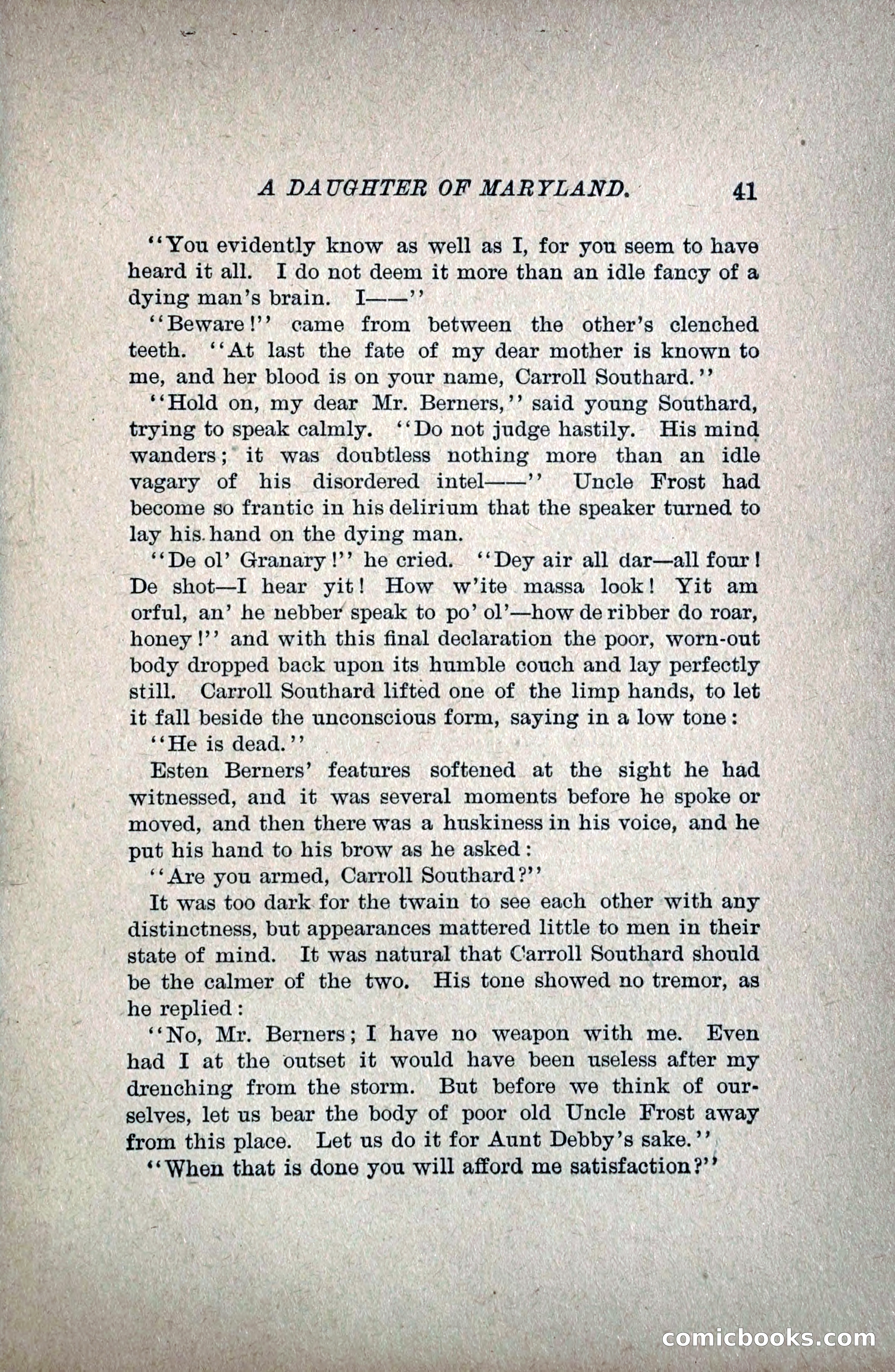 A Daughter of Maryland — page 56 of 215