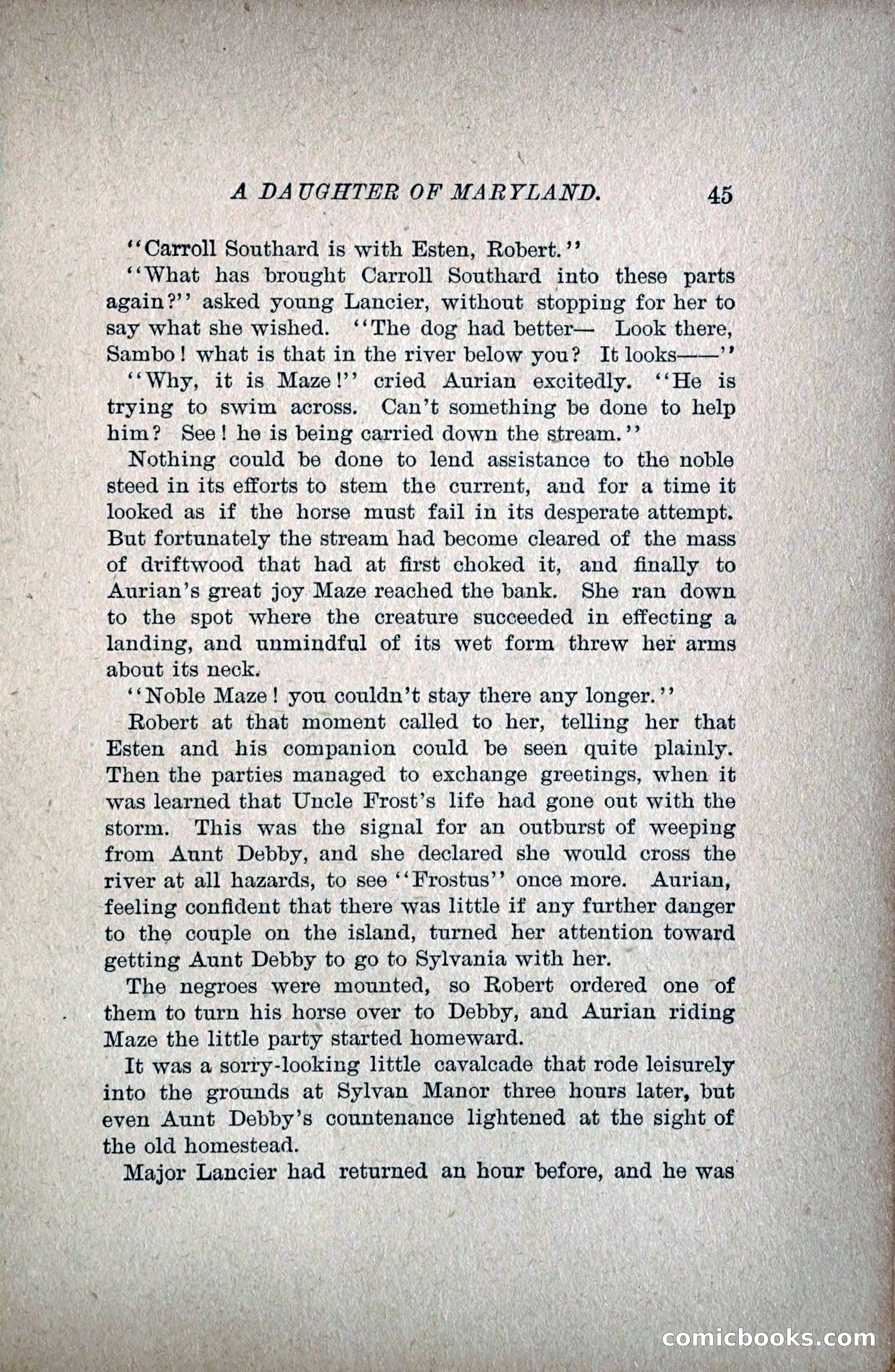 A Daughter of Maryland — page 60 of 215