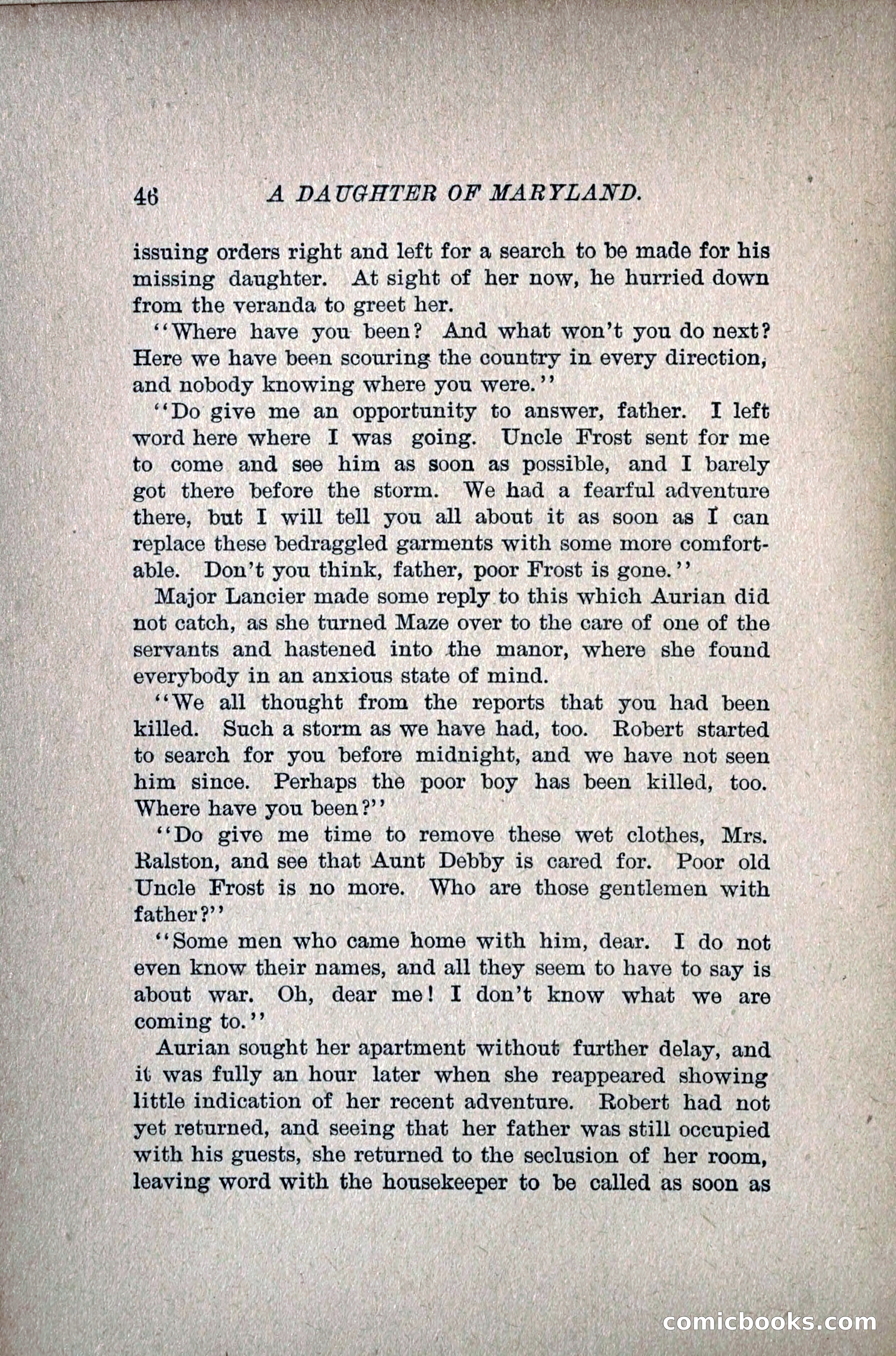A Daughter of Maryland — page 61 of 215
