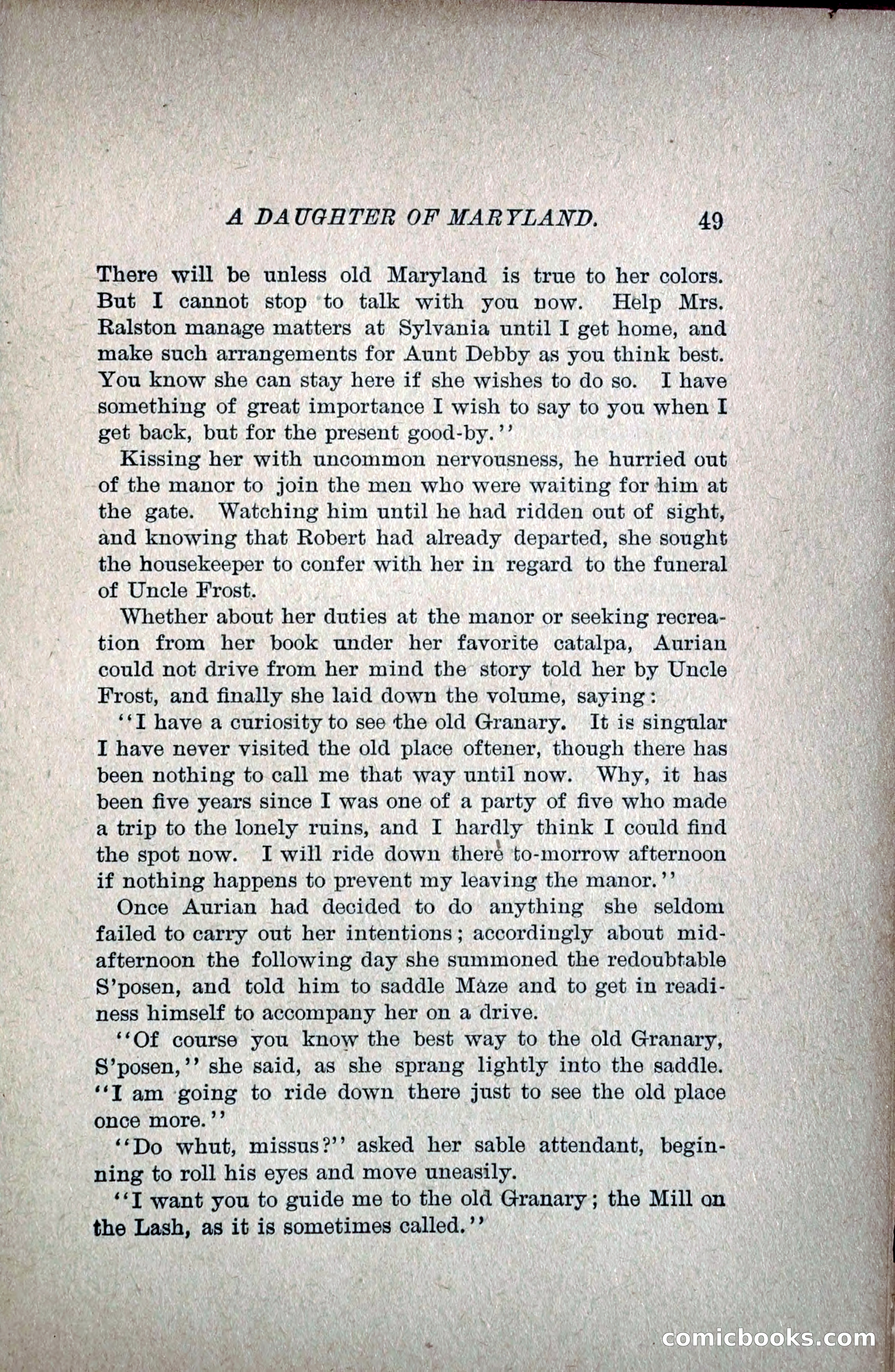 A Daughter of Maryland — page 64 of 215