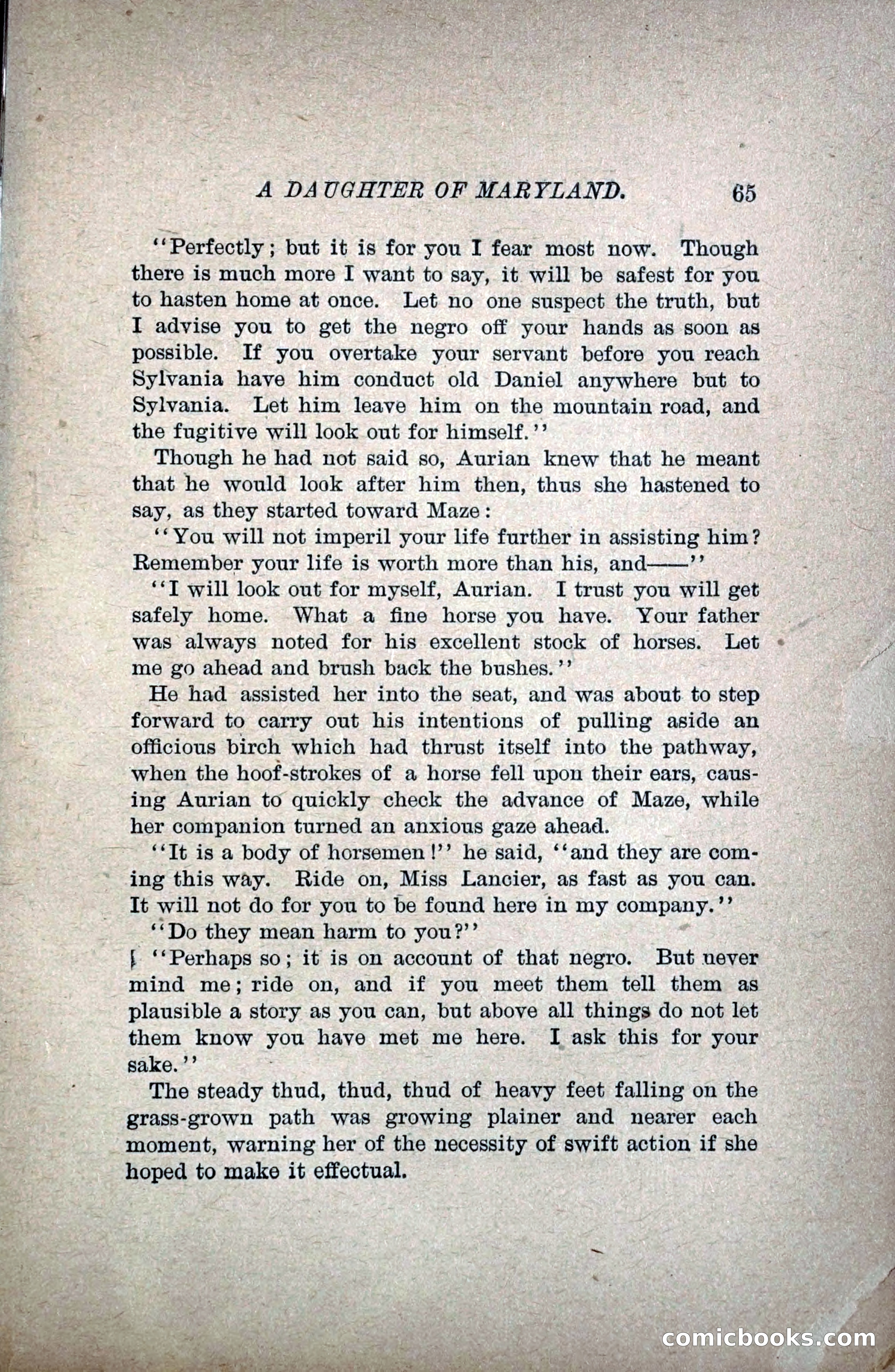 A Daughter of Maryland — page 82 of 215