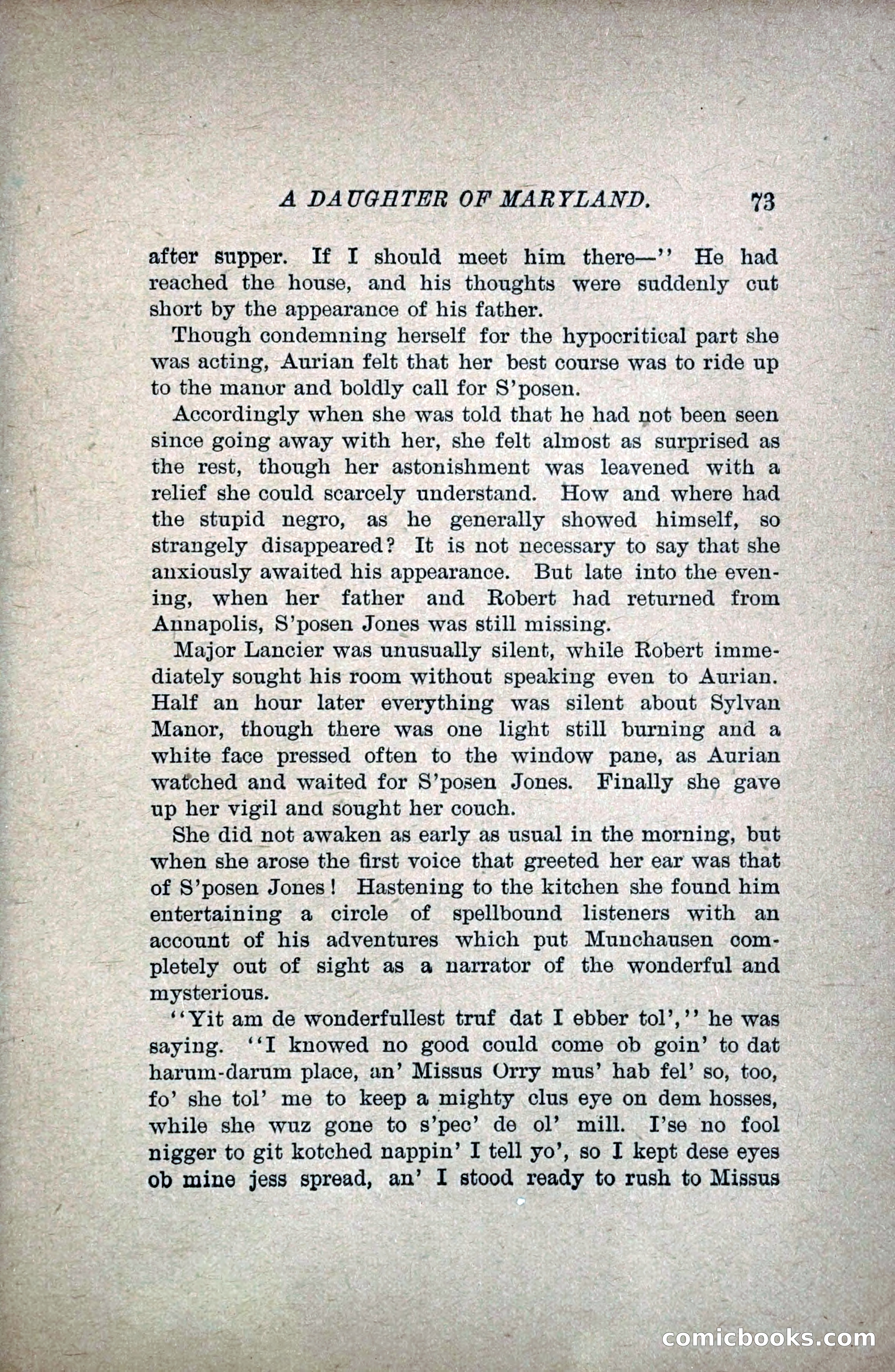 A Daughter of Maryland — page 90 of 215