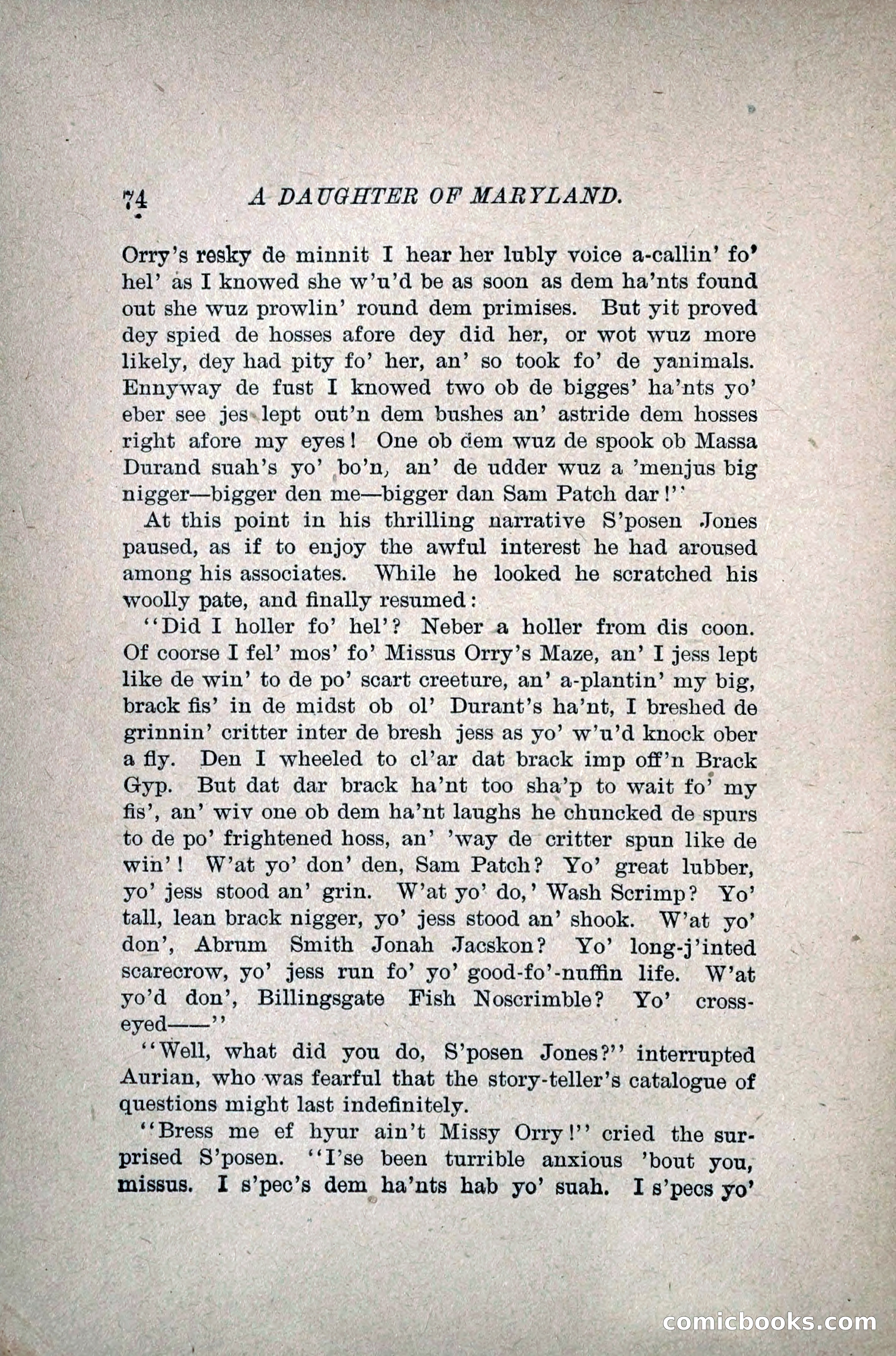 A Daughter of Maryland — page 91 of 215