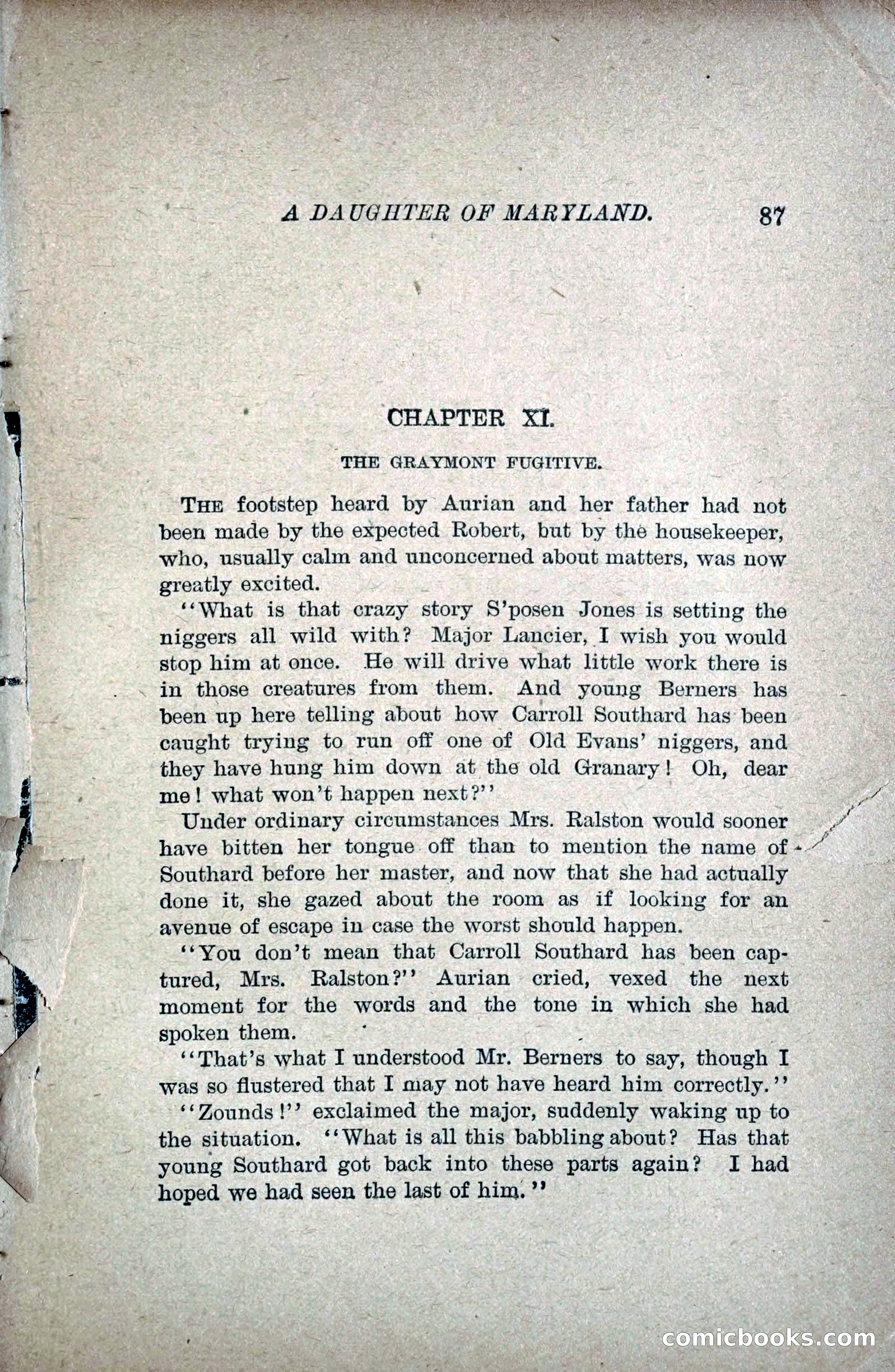 A Daughter of Maryland — page 106 of 215
