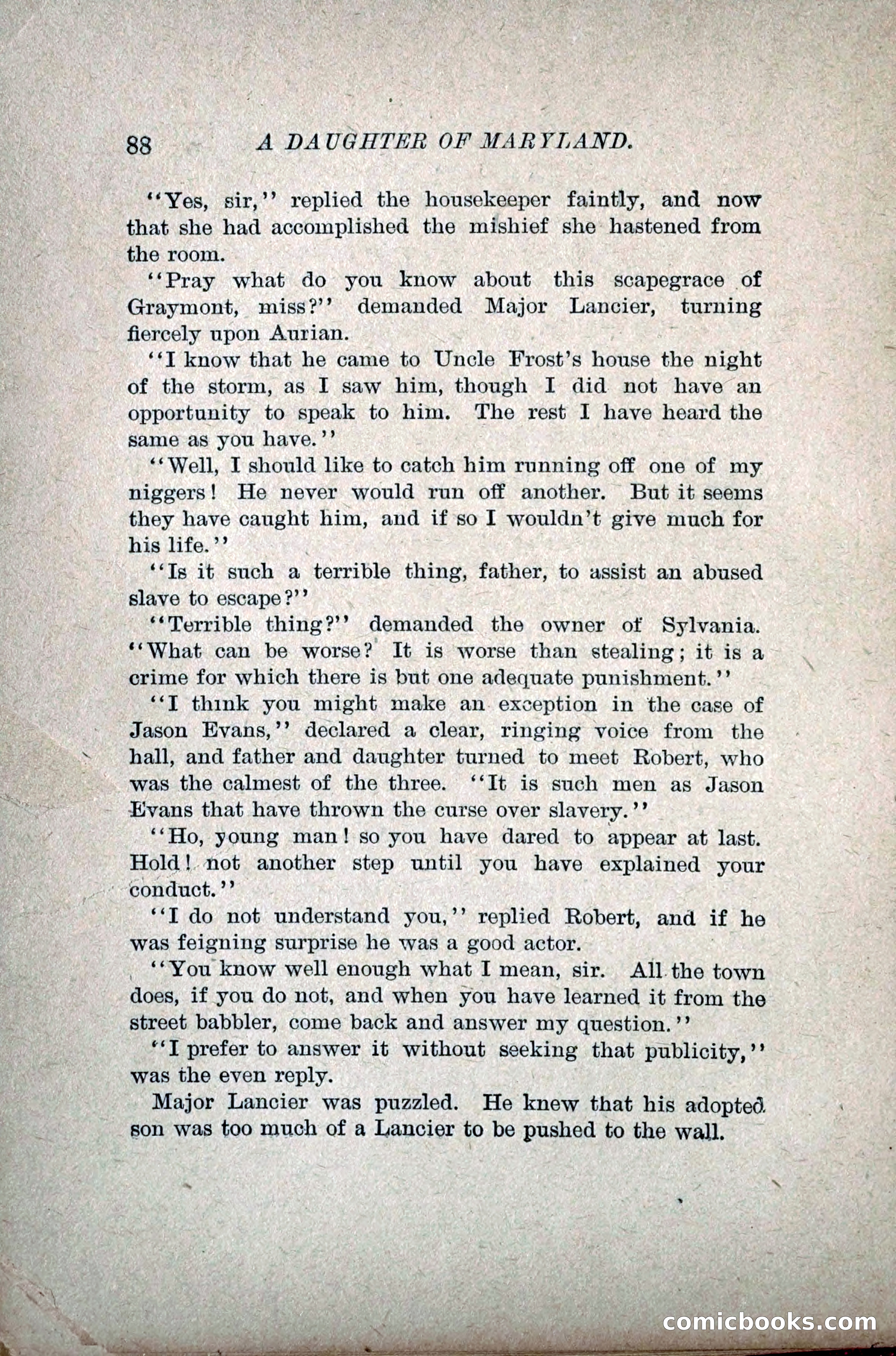 A Daughter of Maryland — page 107 of 215