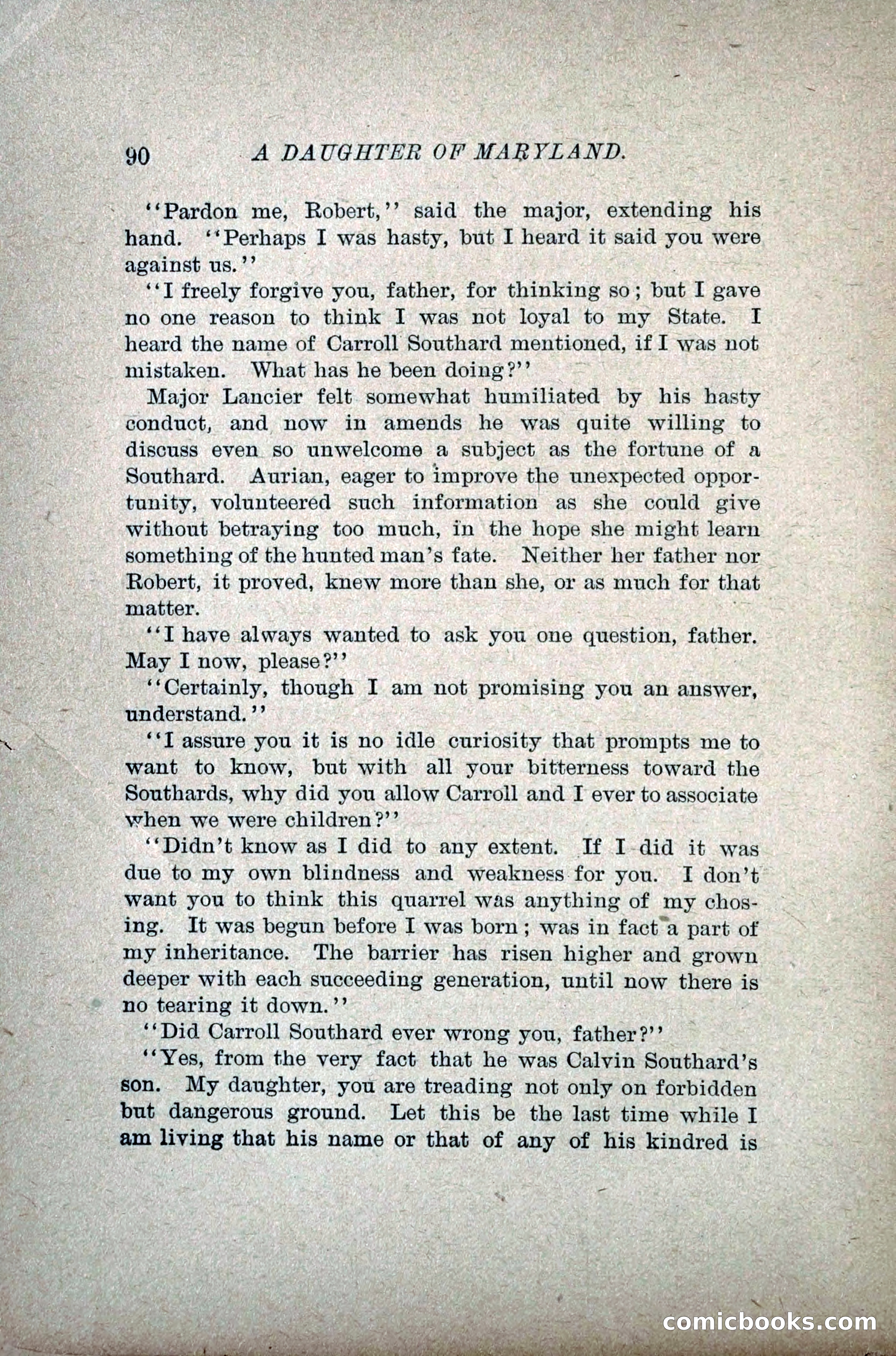 A Daughter of Maryland — page 109 of 215