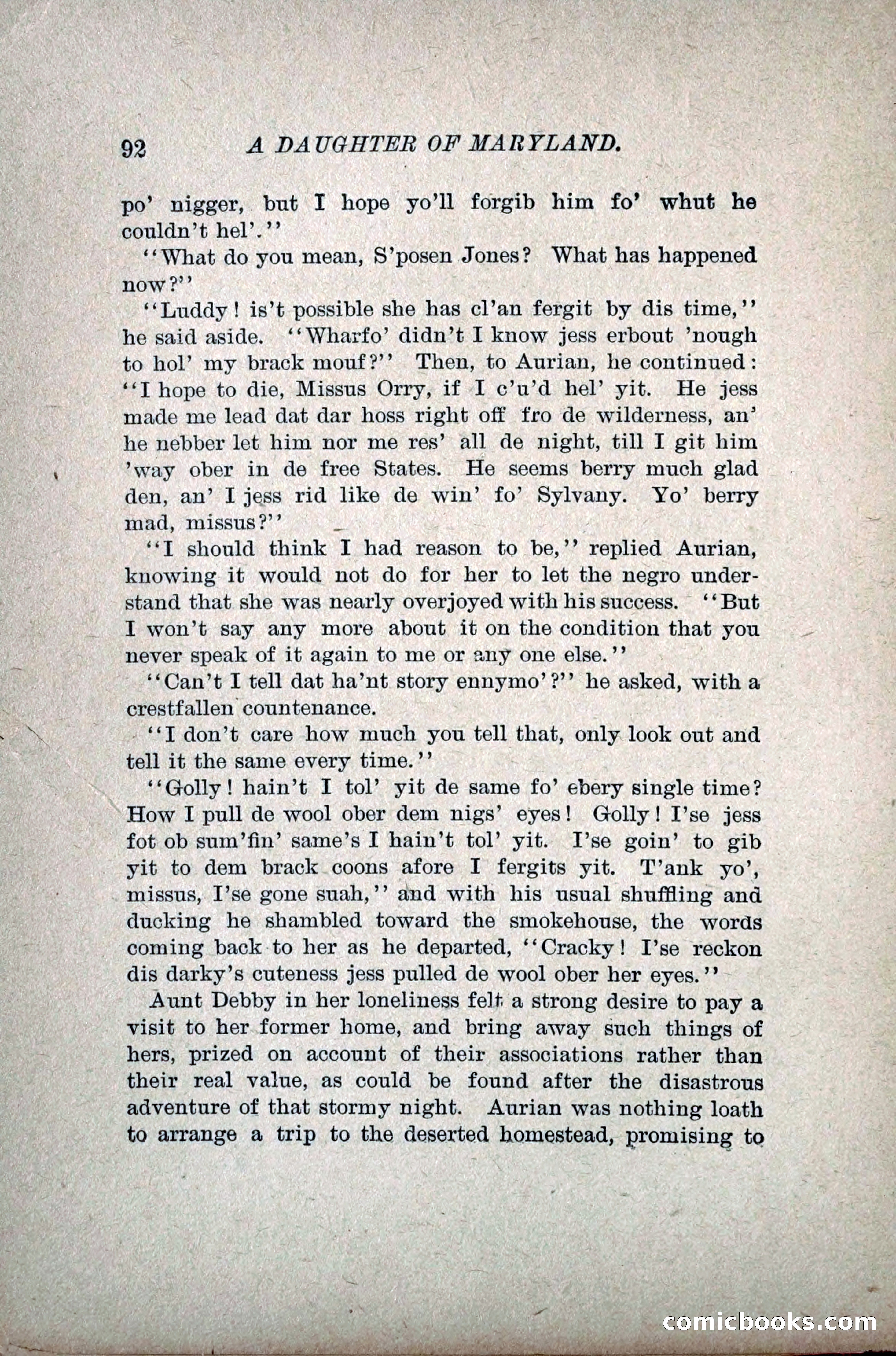 A Daughter of Maryland — page 111 of 215