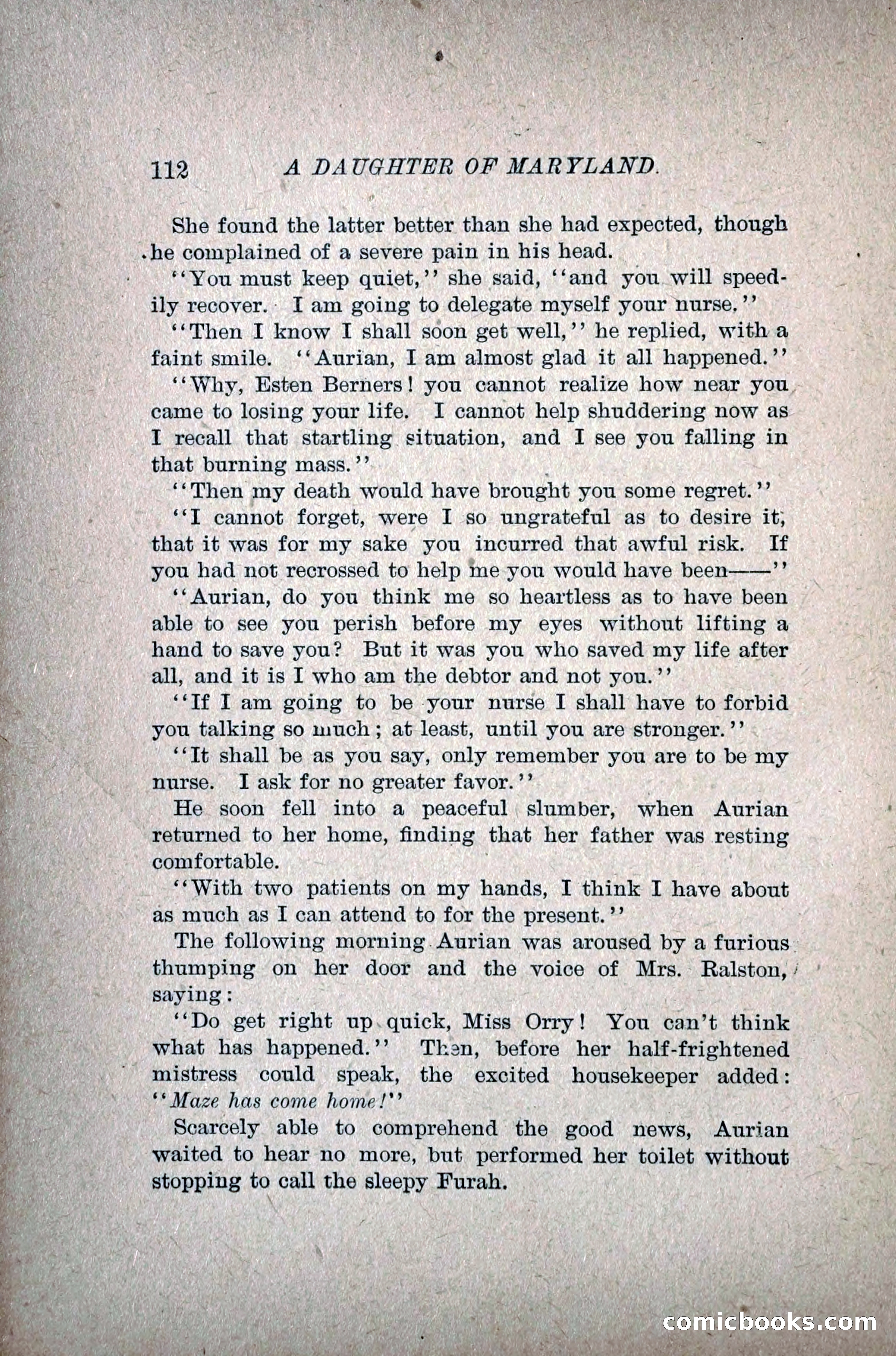A Daughter of Maryland — page 133 of 215