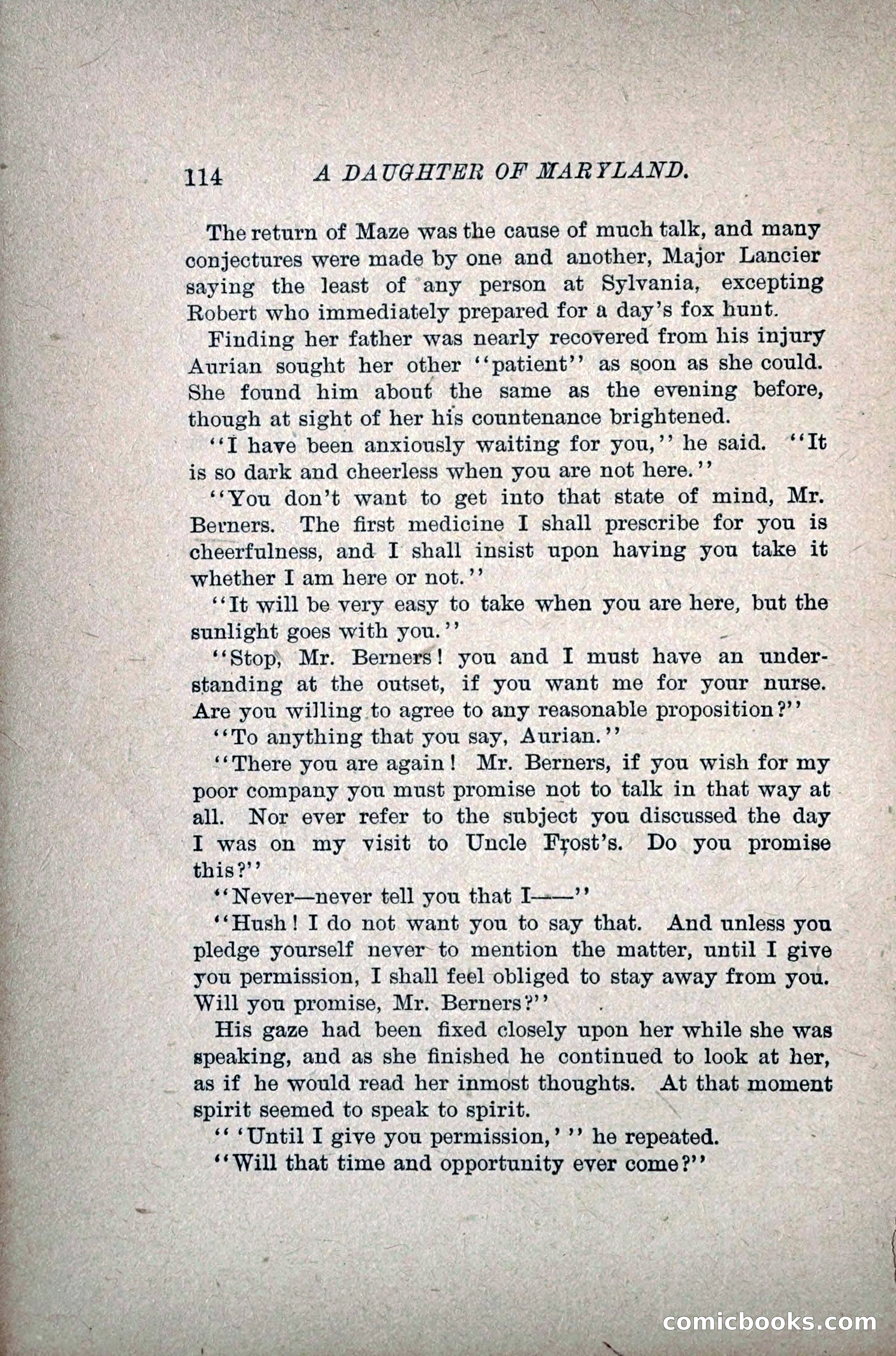 A Daughter of Maryland — page 135 of 215