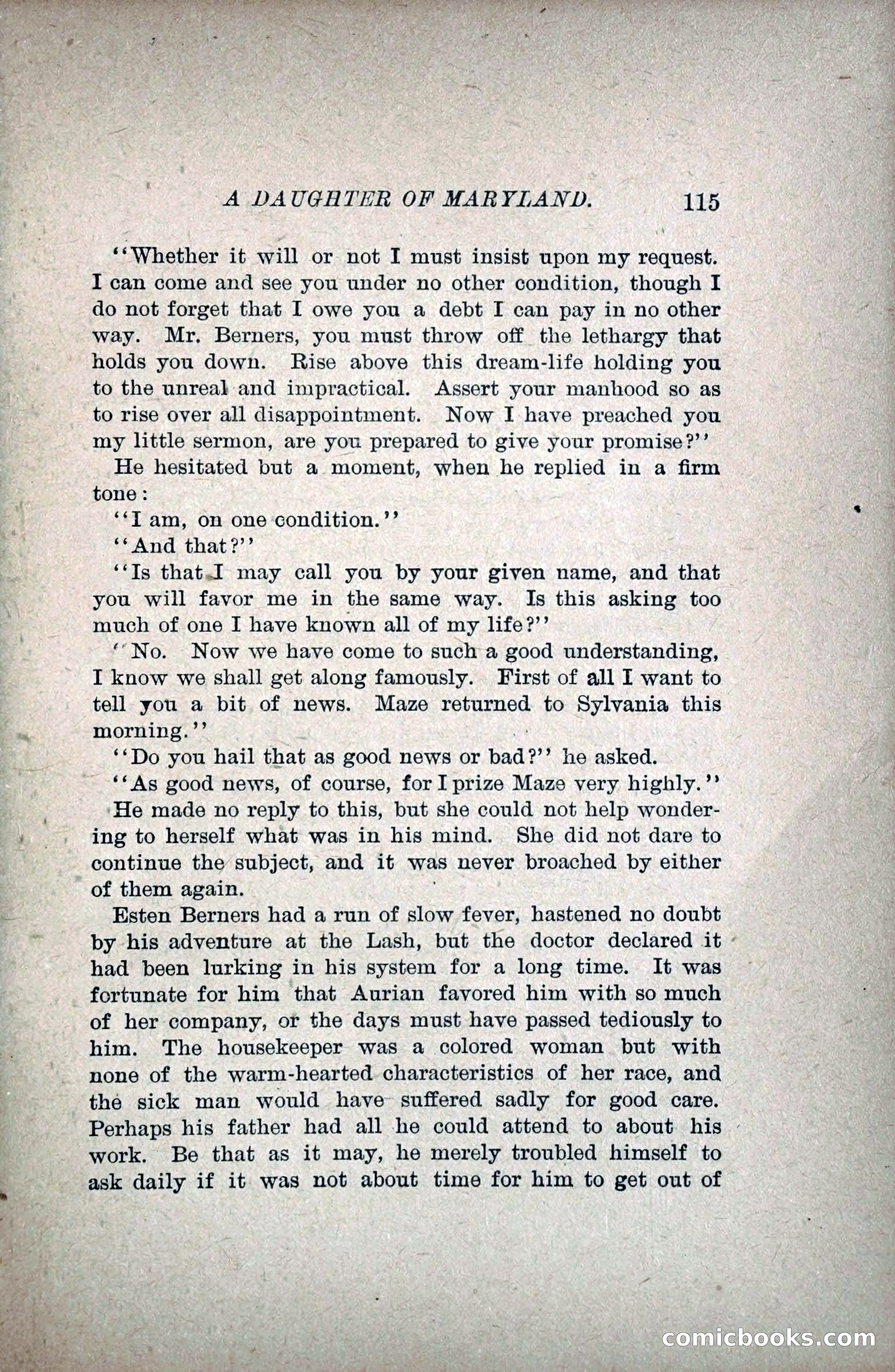 A Daughter of Maryland — page 136 of 215