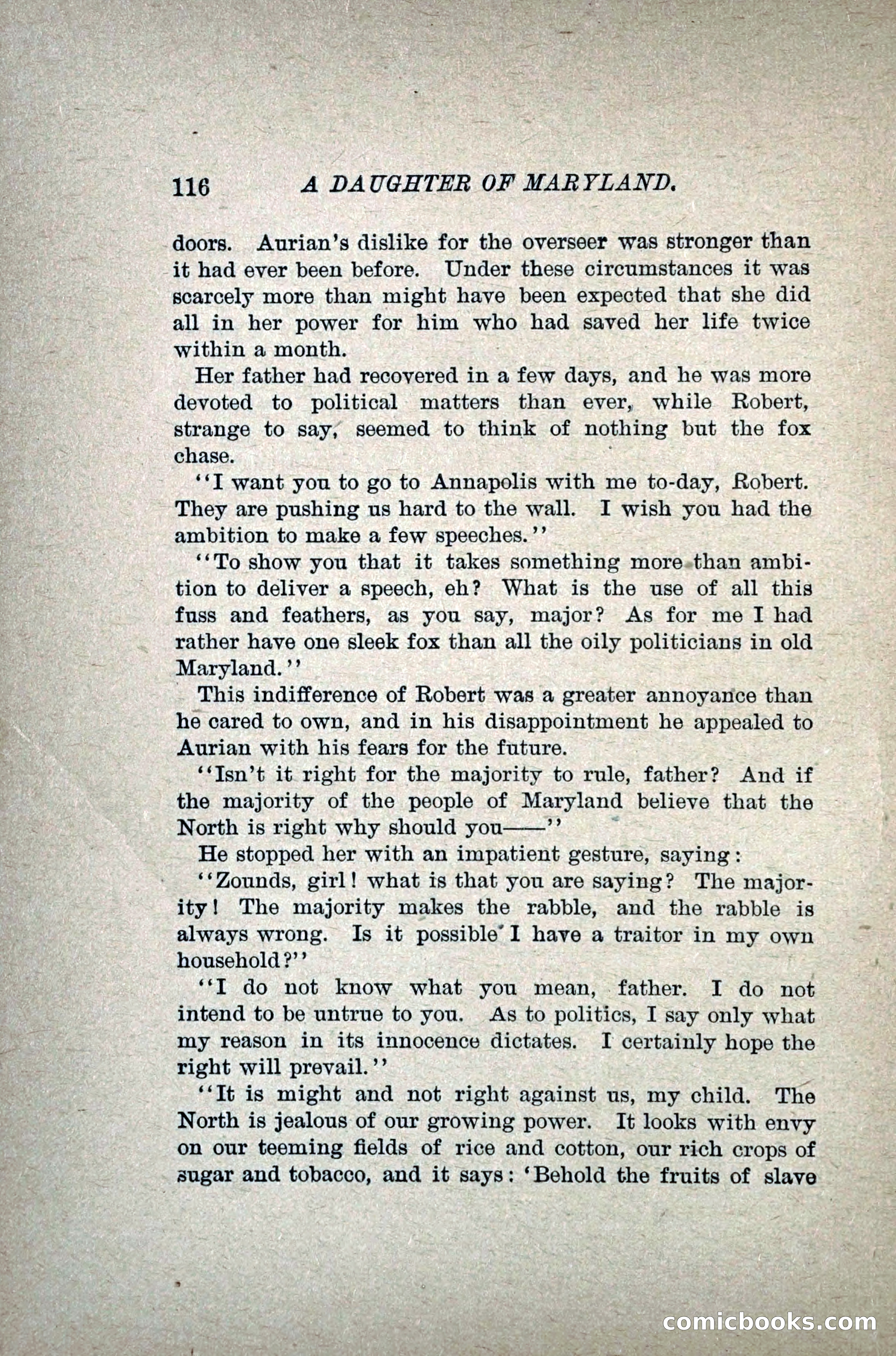 A Daughter of Maryland — page 137 of 215
