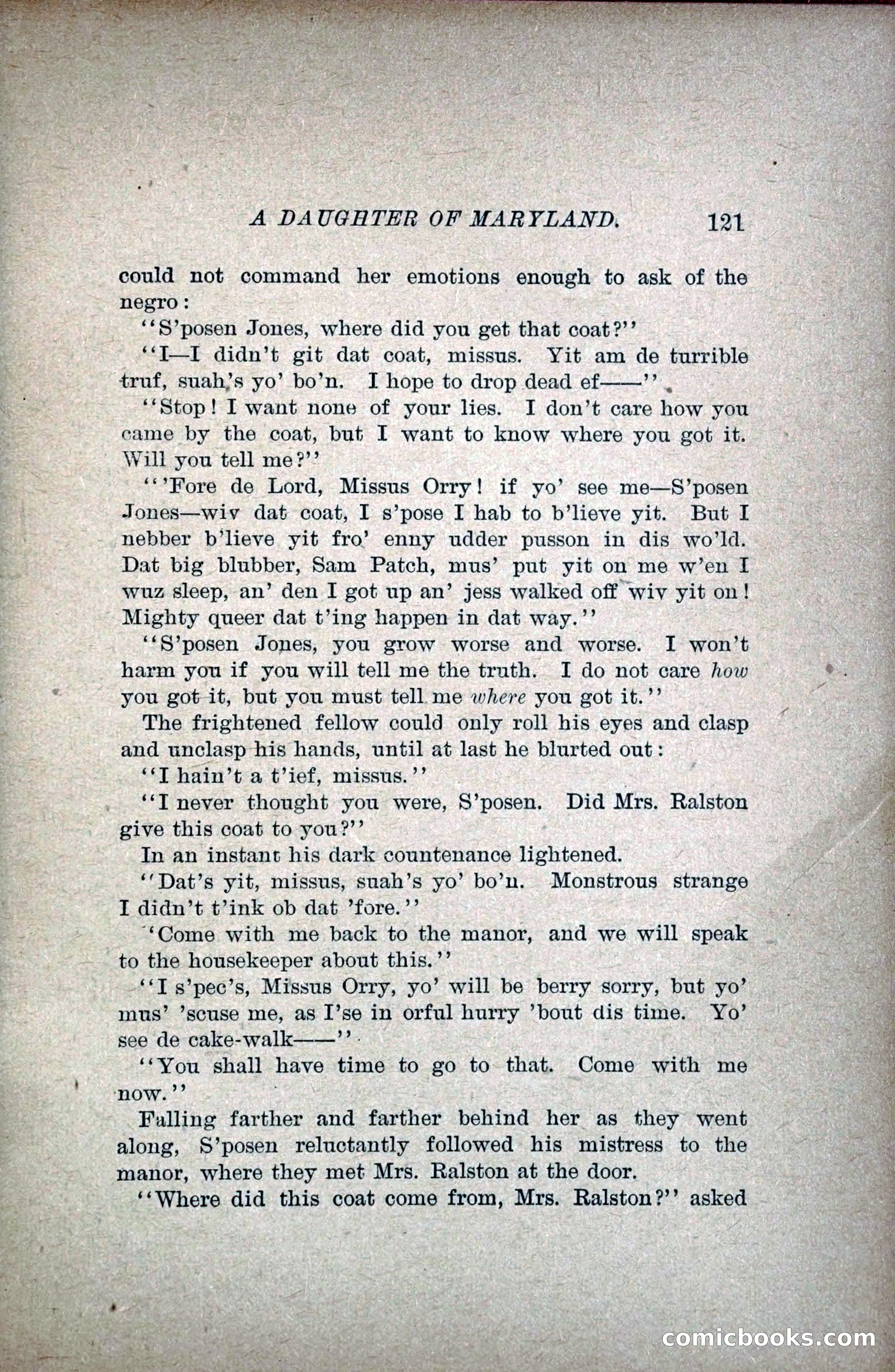 A Daughter of Maryland — page 142 of 215