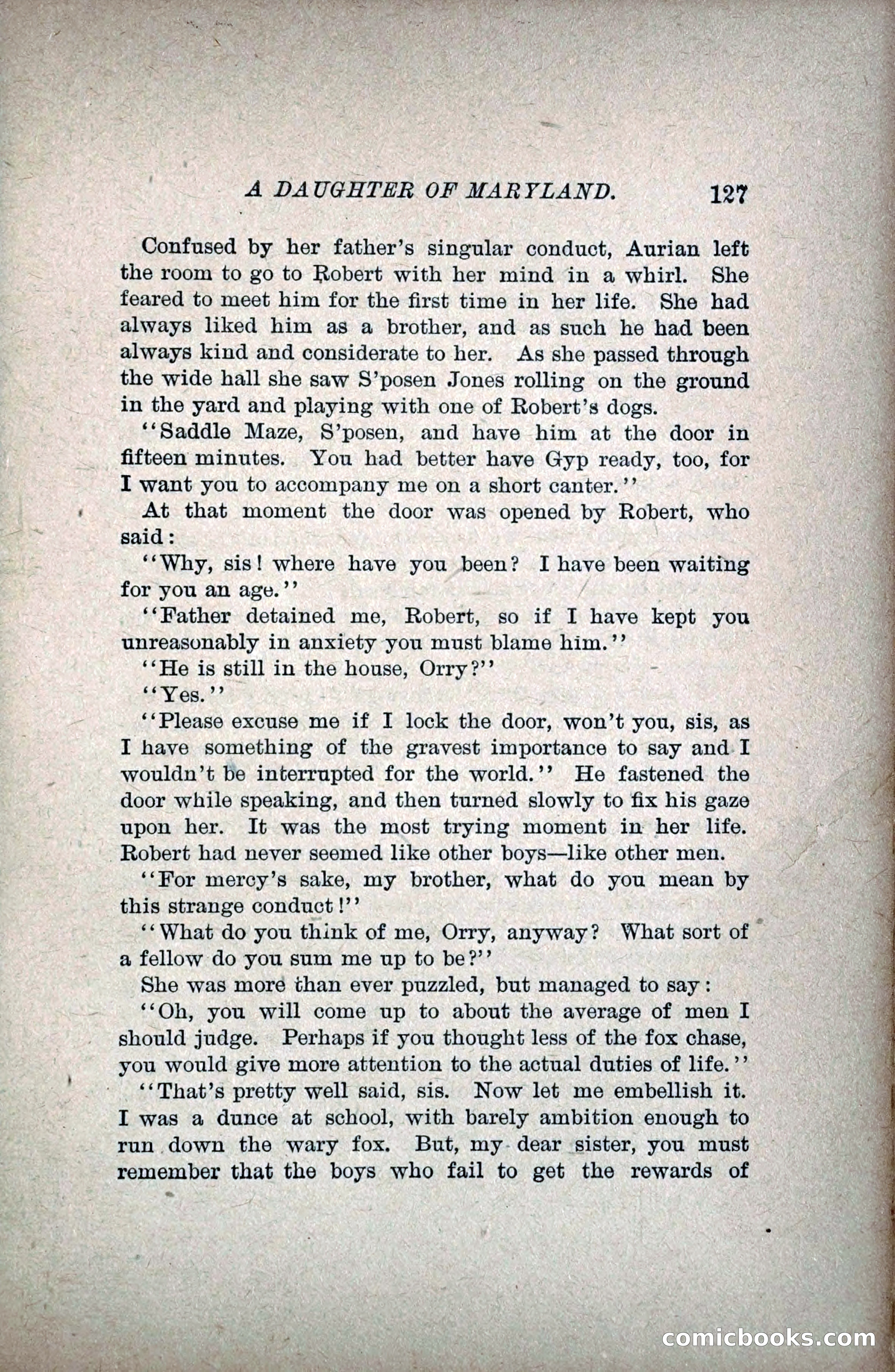 A Daughter of Maryland — page 148 of 215