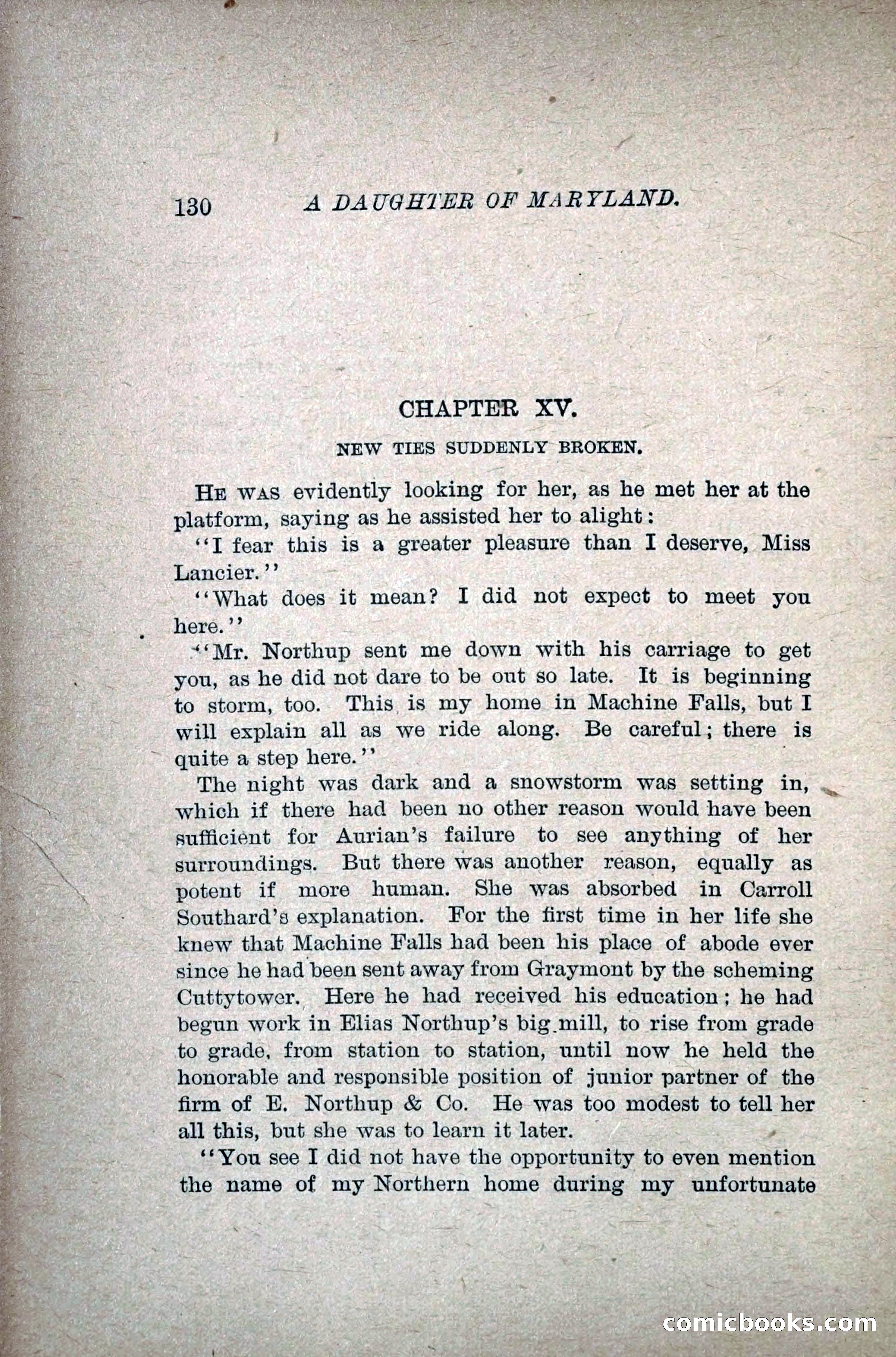 A Daughter of Maryland — page 151 of 215