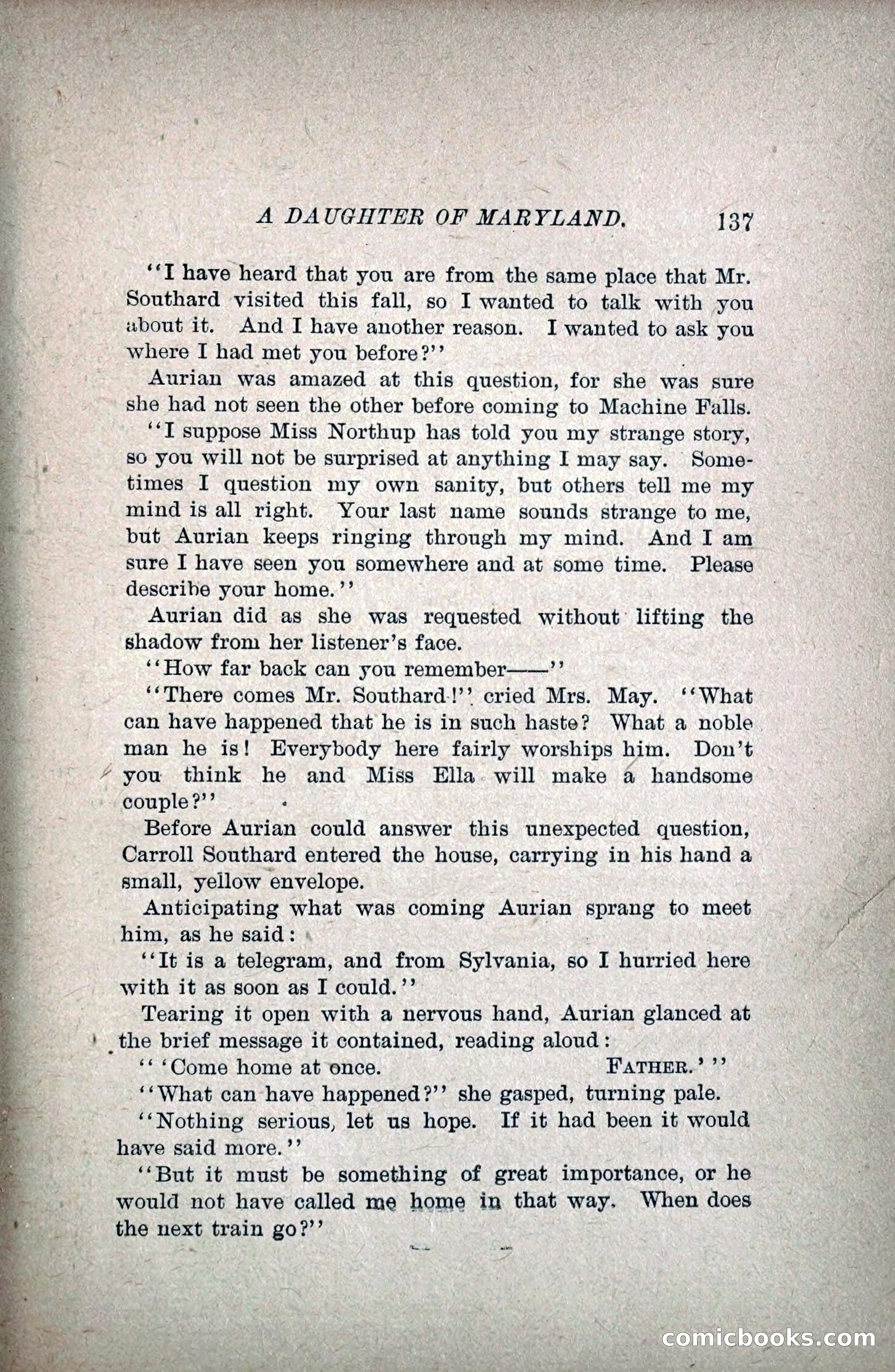 A Daughter of Maryland — page 158 of 215