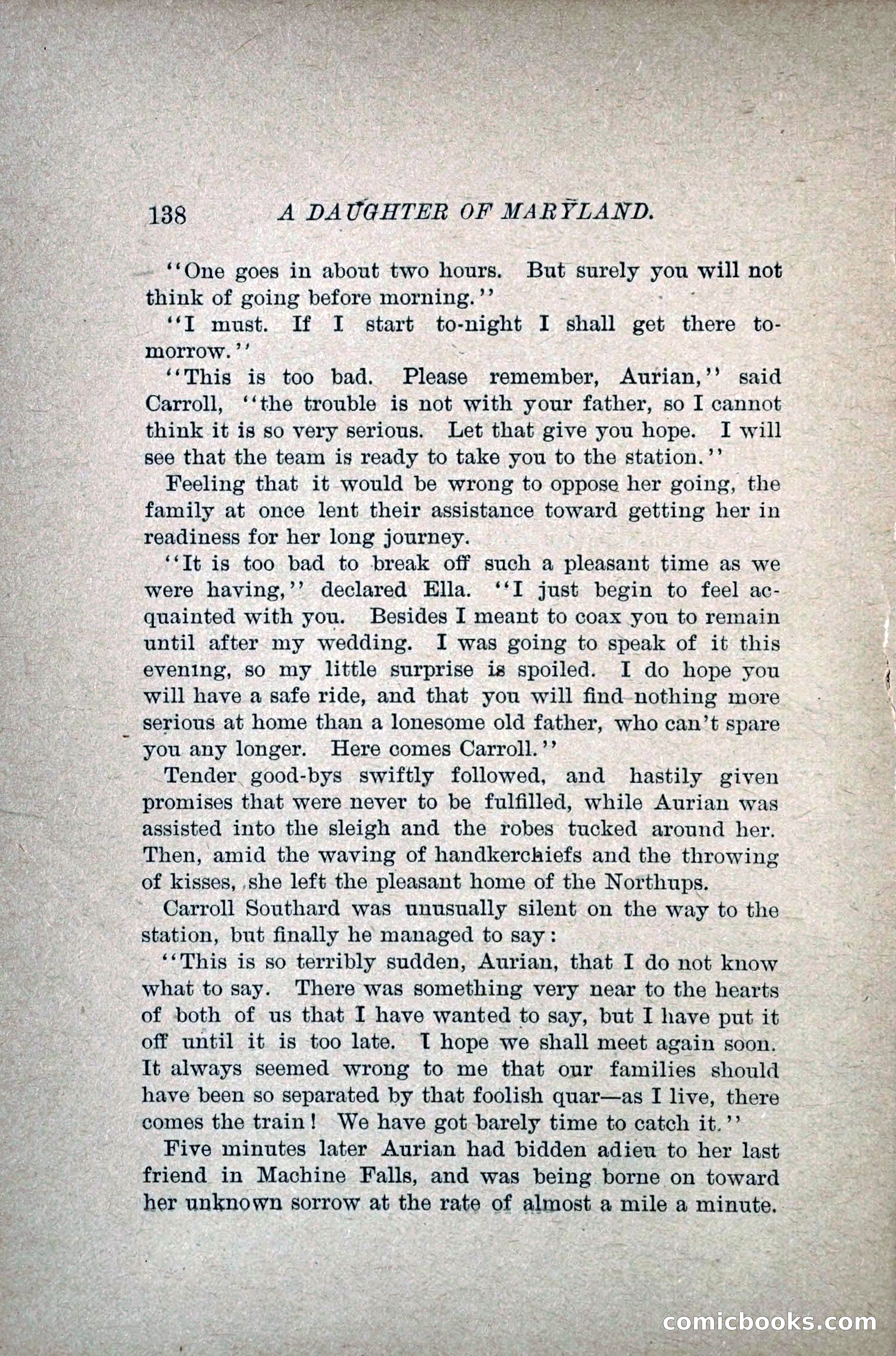 A Daughter of Maryland — page 159 of 215