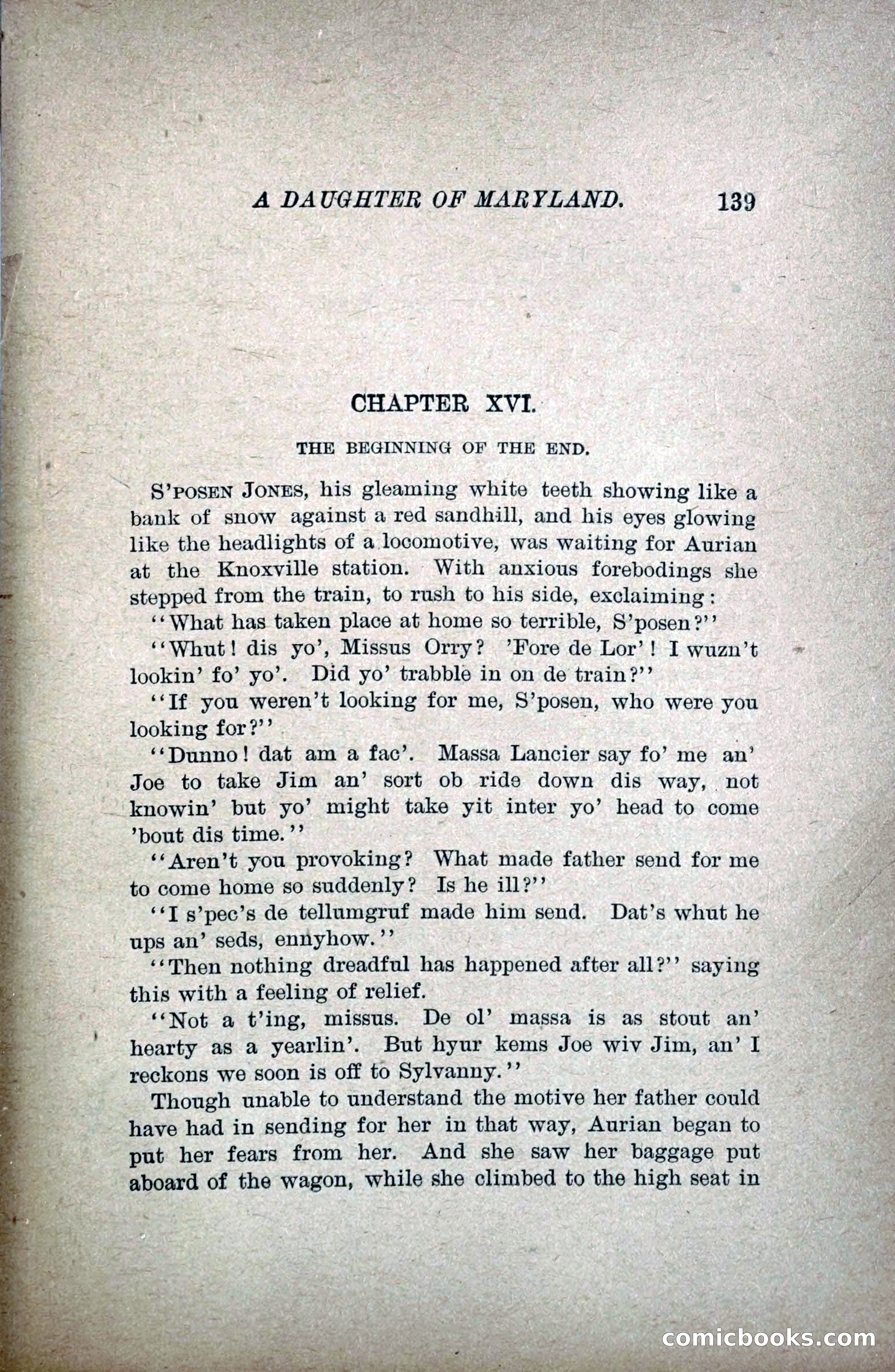 A Daughter of Maryland — page 160 of 215