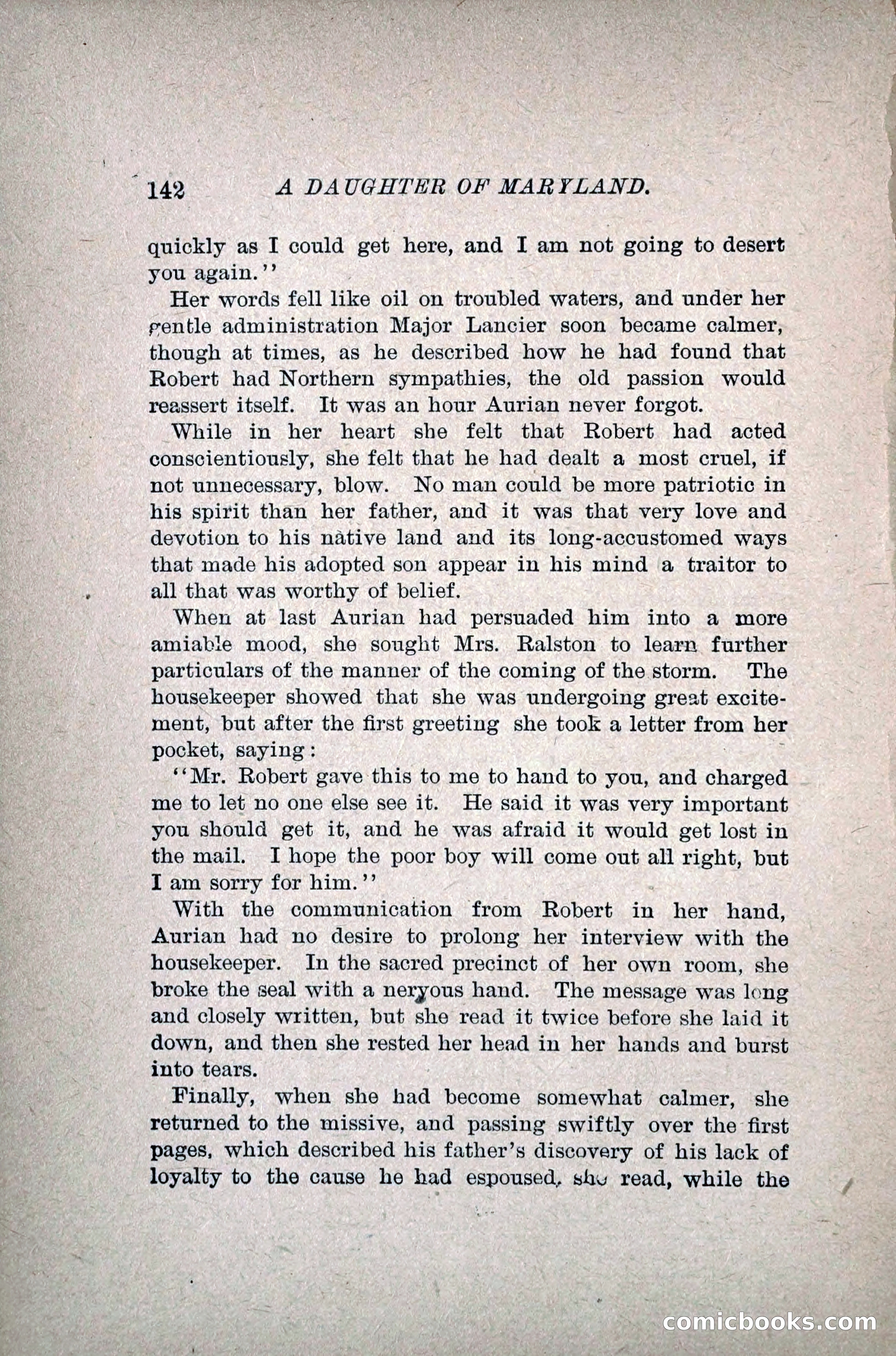 A Daughter of Maryland — page 165 of 215