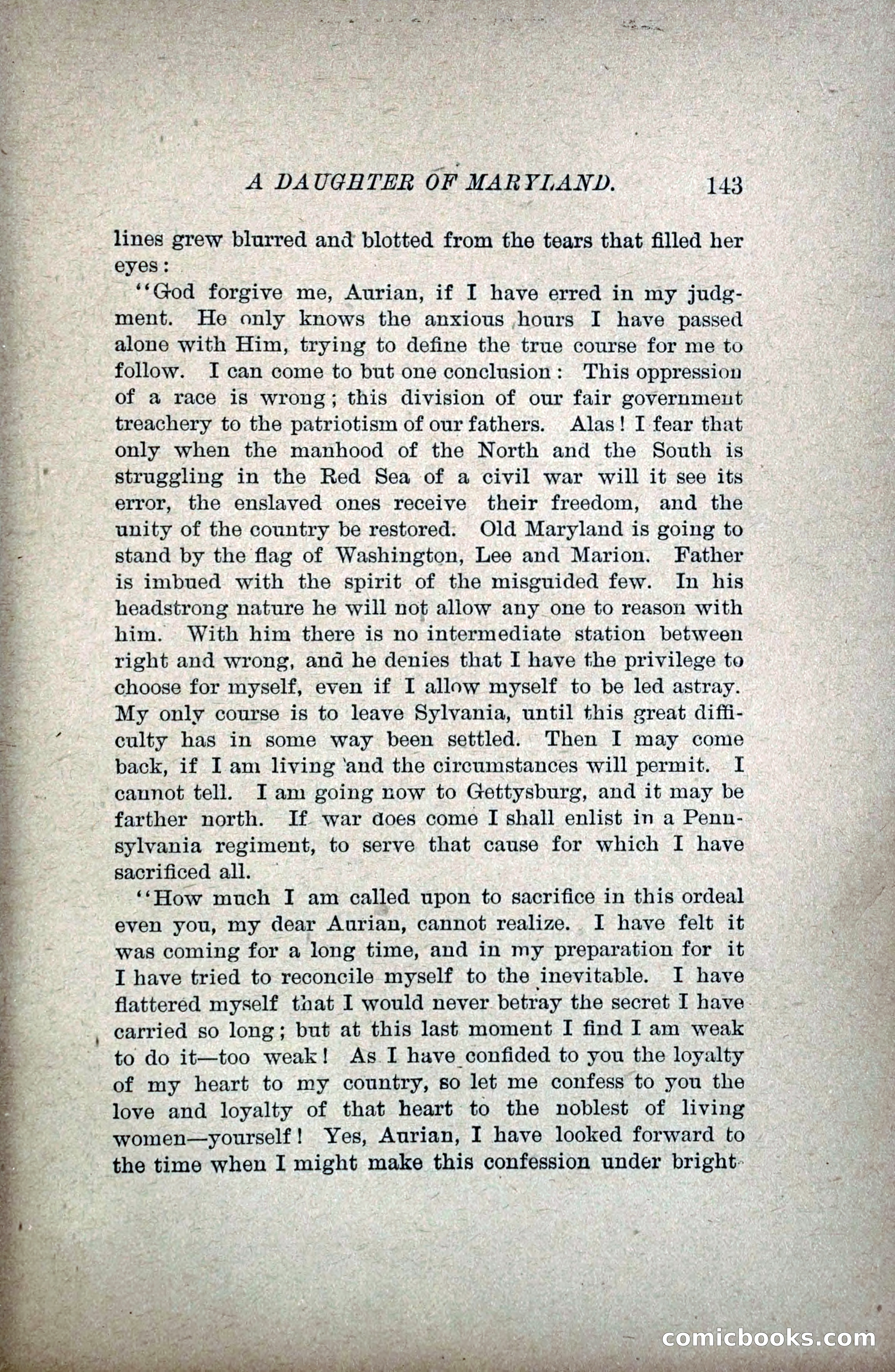 A Daughter of Maryland — page 166 of 215