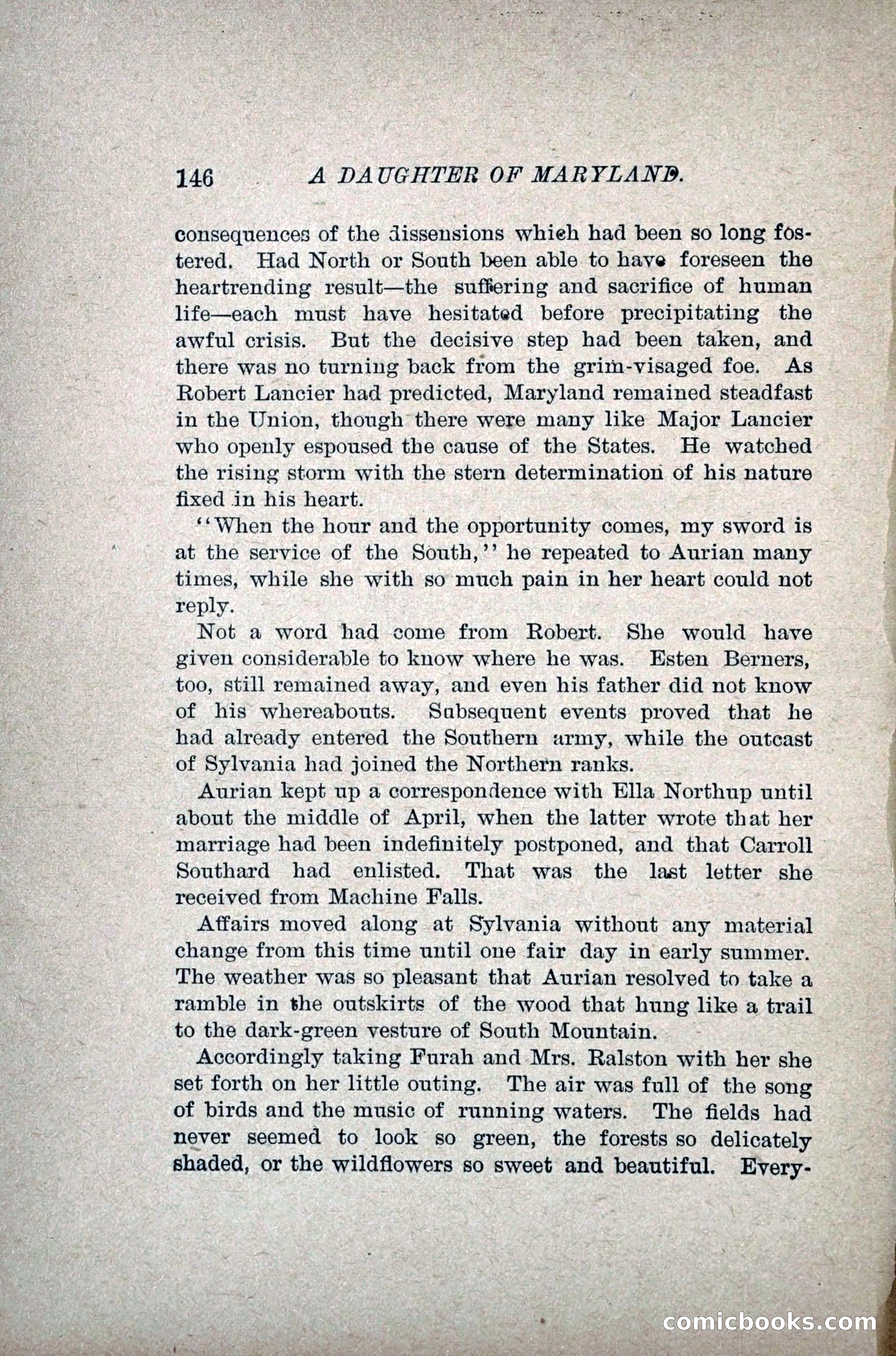 A Daughter of Maryland — page 169 of 215