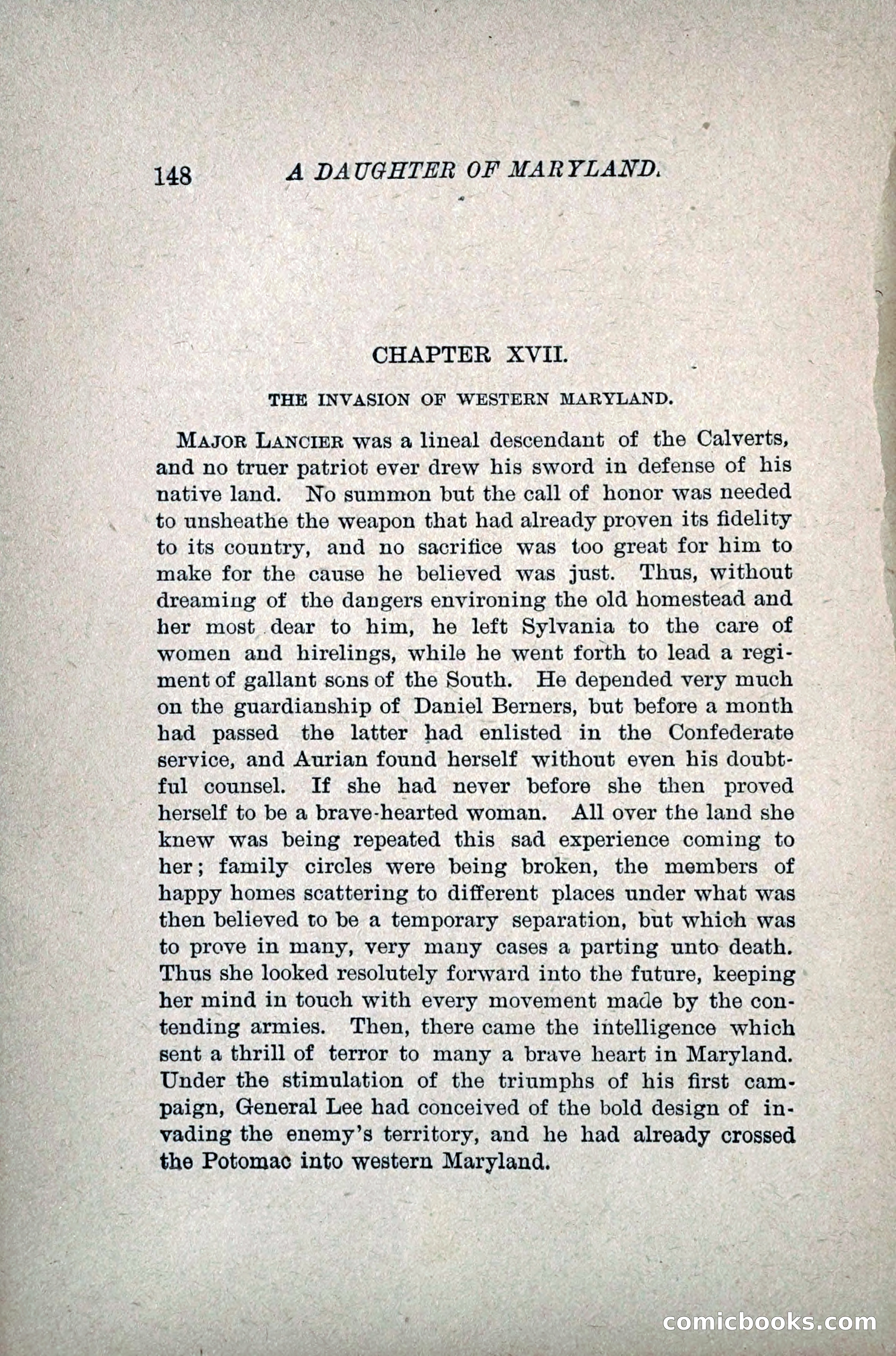 A Daughter of Maryland — page 171 of 215