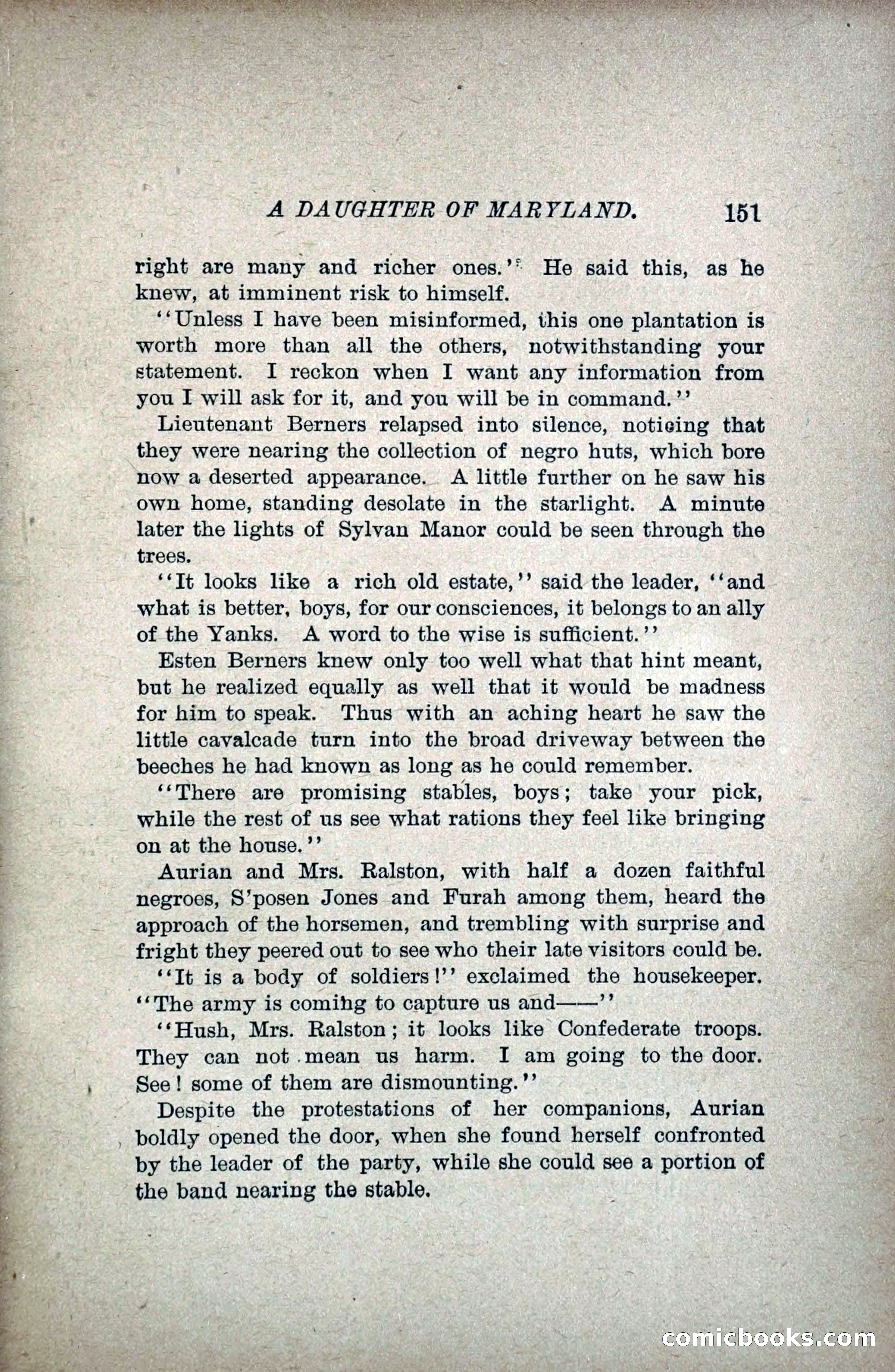 A Daughter of Maryland — page 174 of 215