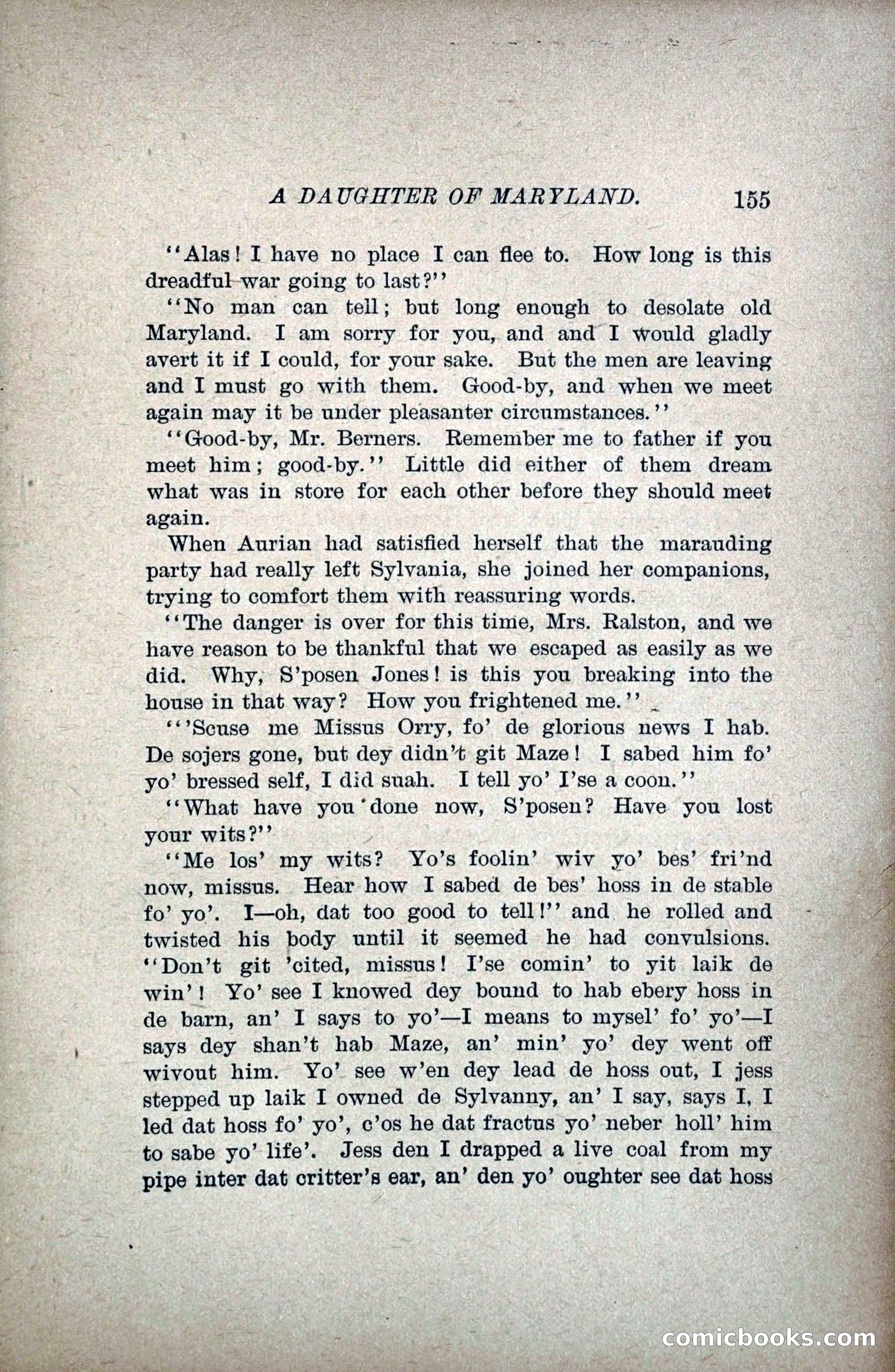 A Daughter of Maryland — page 178 of 215