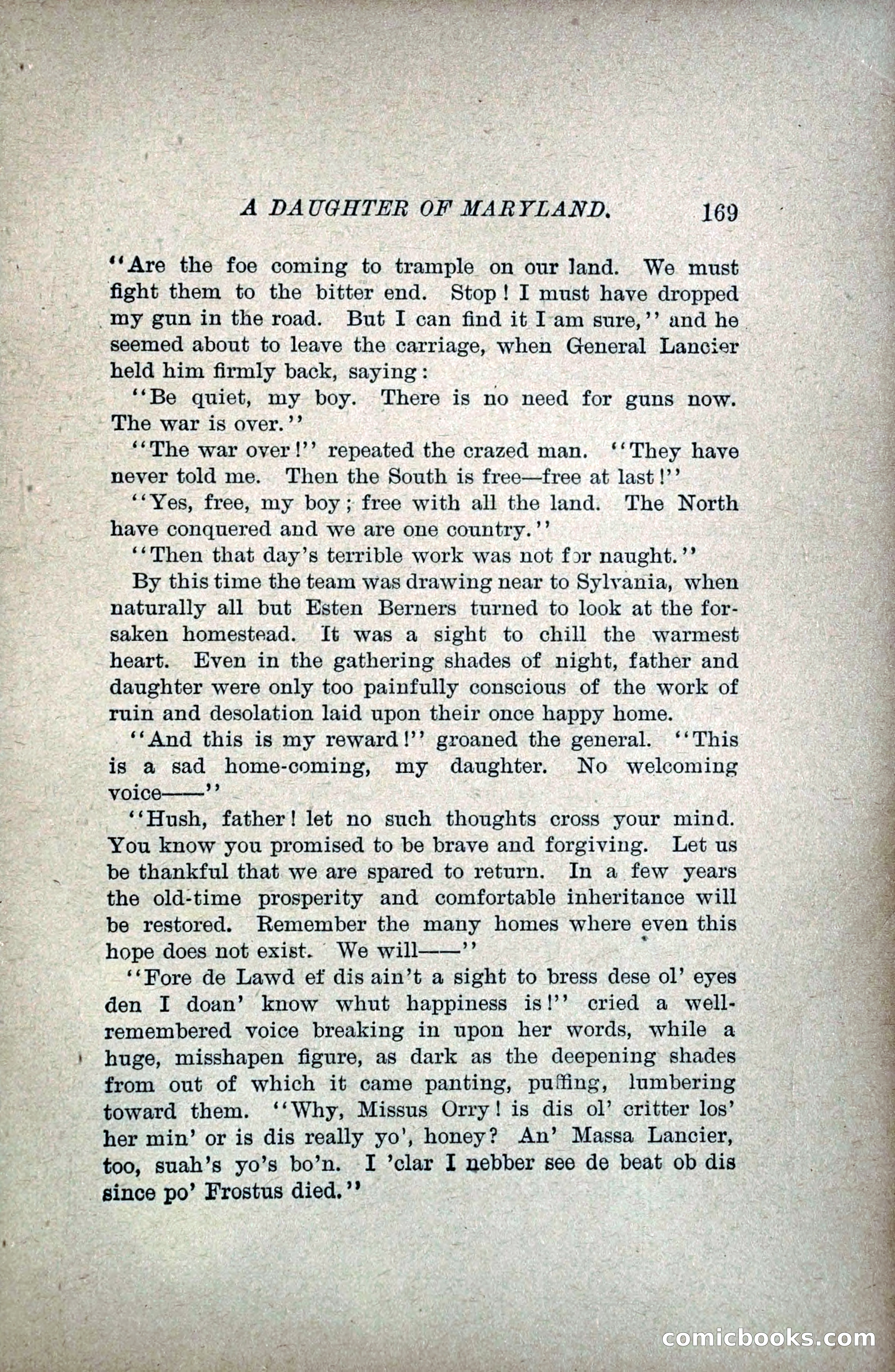 A Daughter of Maryland — page 192 of 215