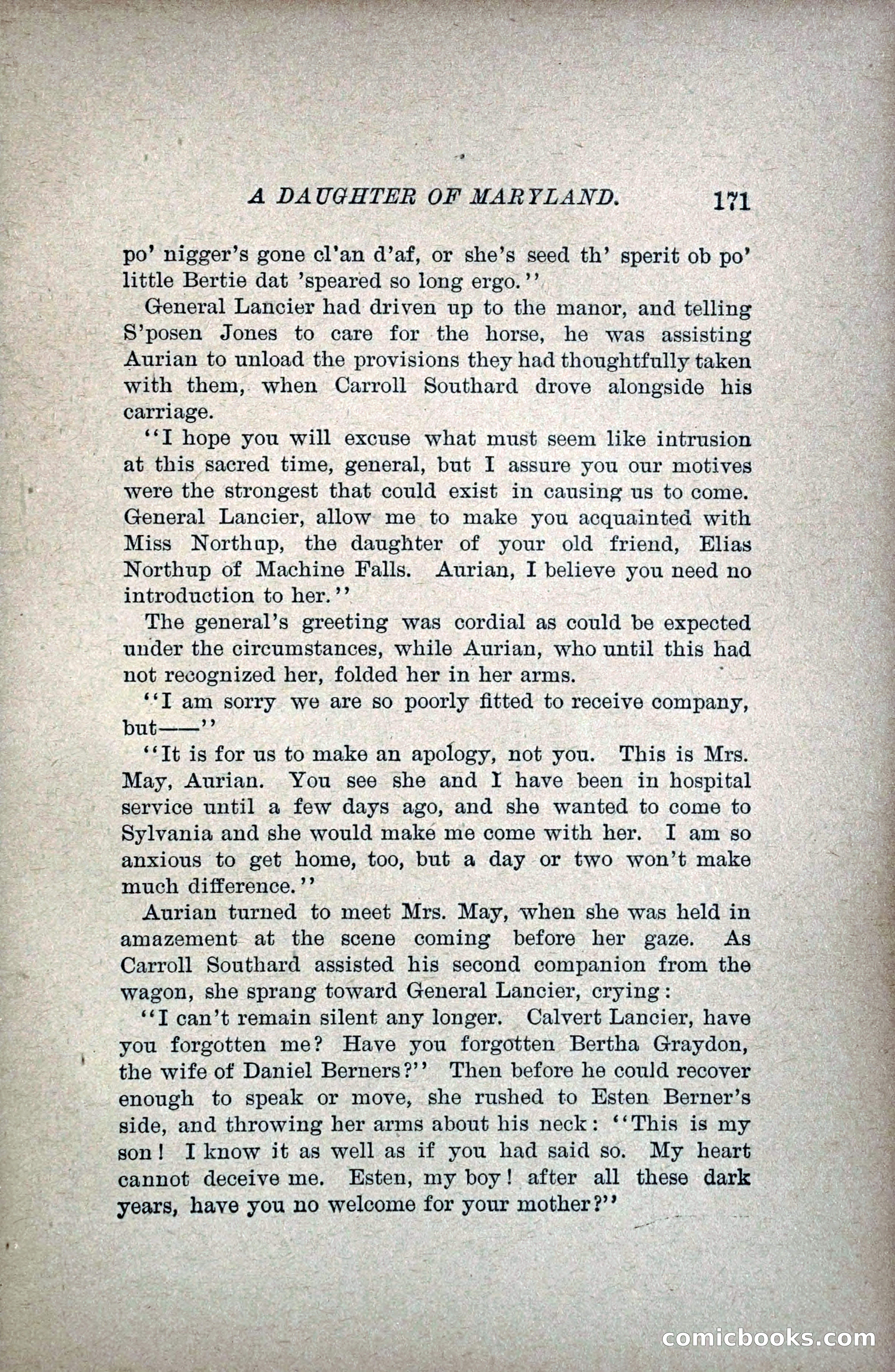 A Daughter of Maryland — page 196 of 215
