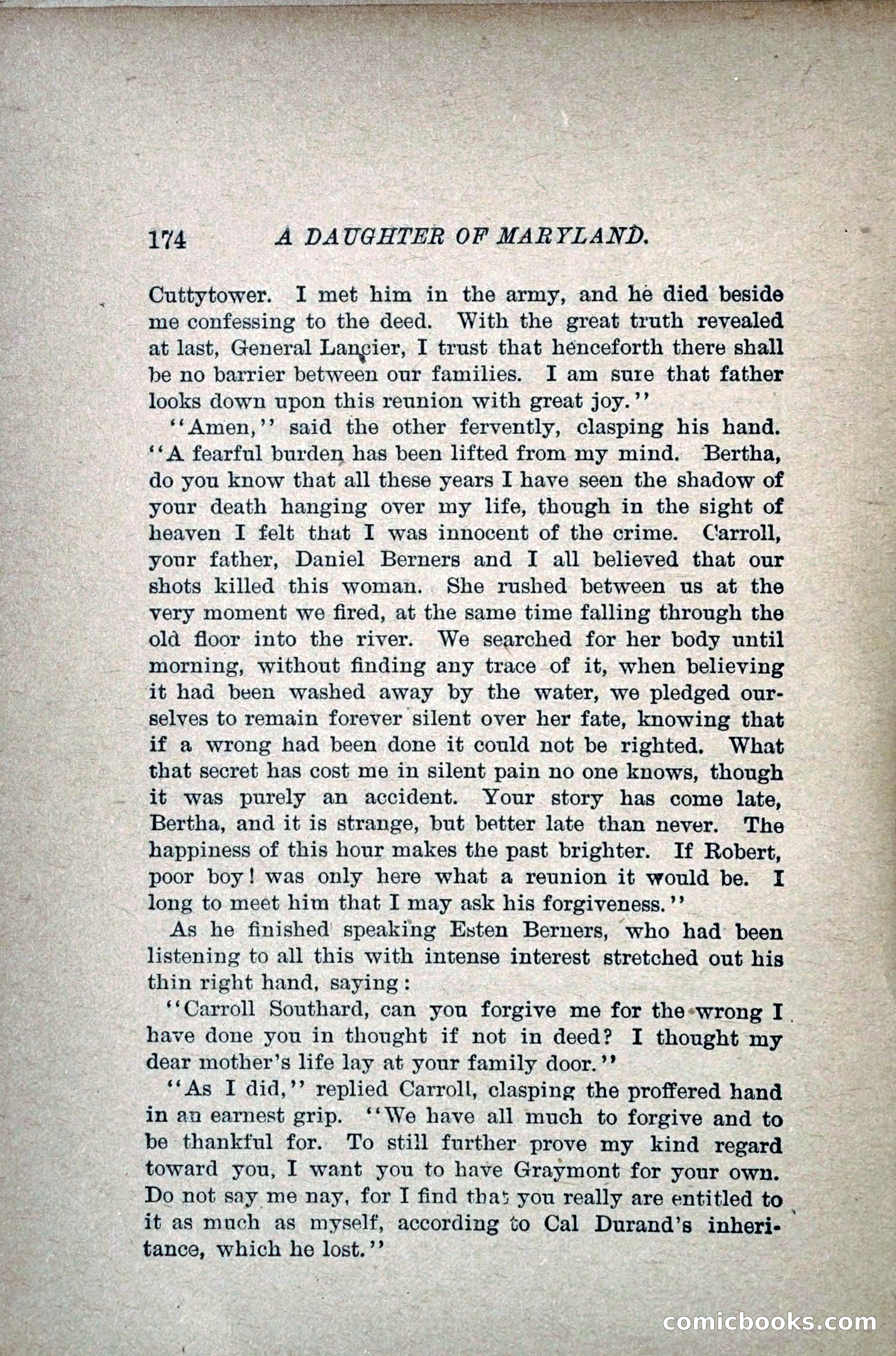 A Daughter of Maryland — page 199 of 215