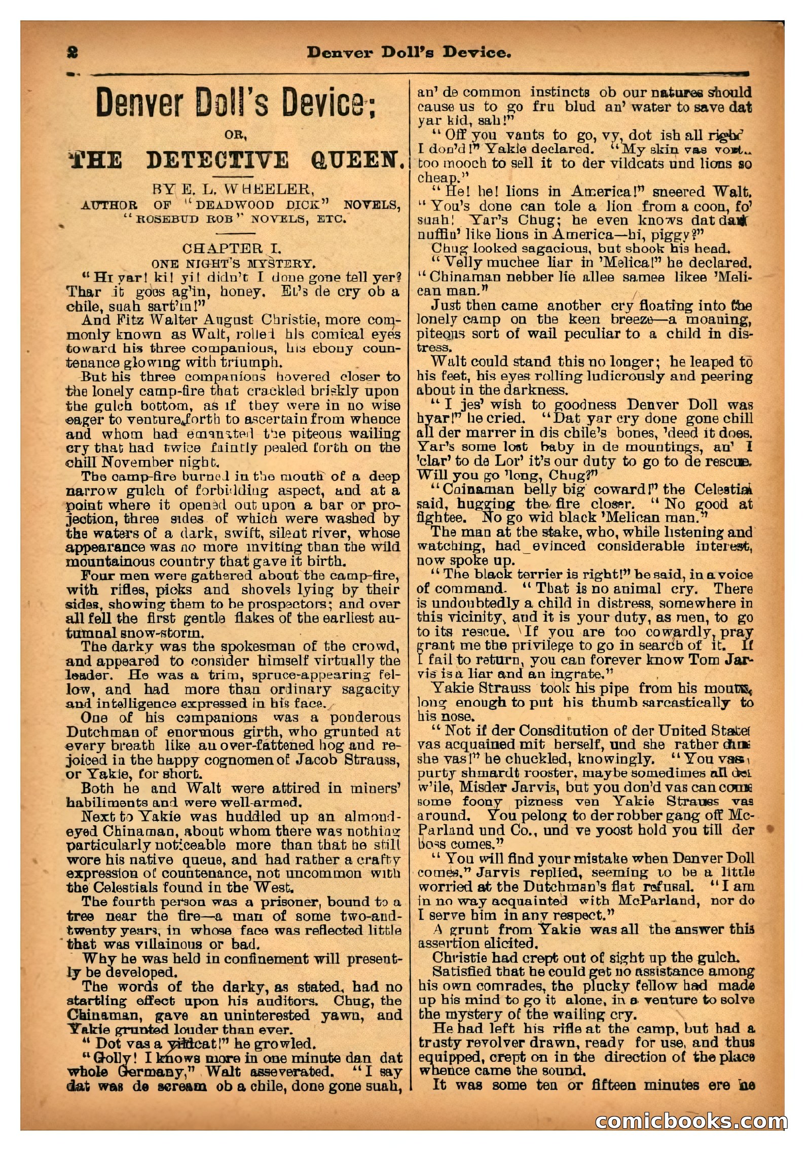 The Deadwood Dick Library: Denver Doll's Device — page 3 of 32