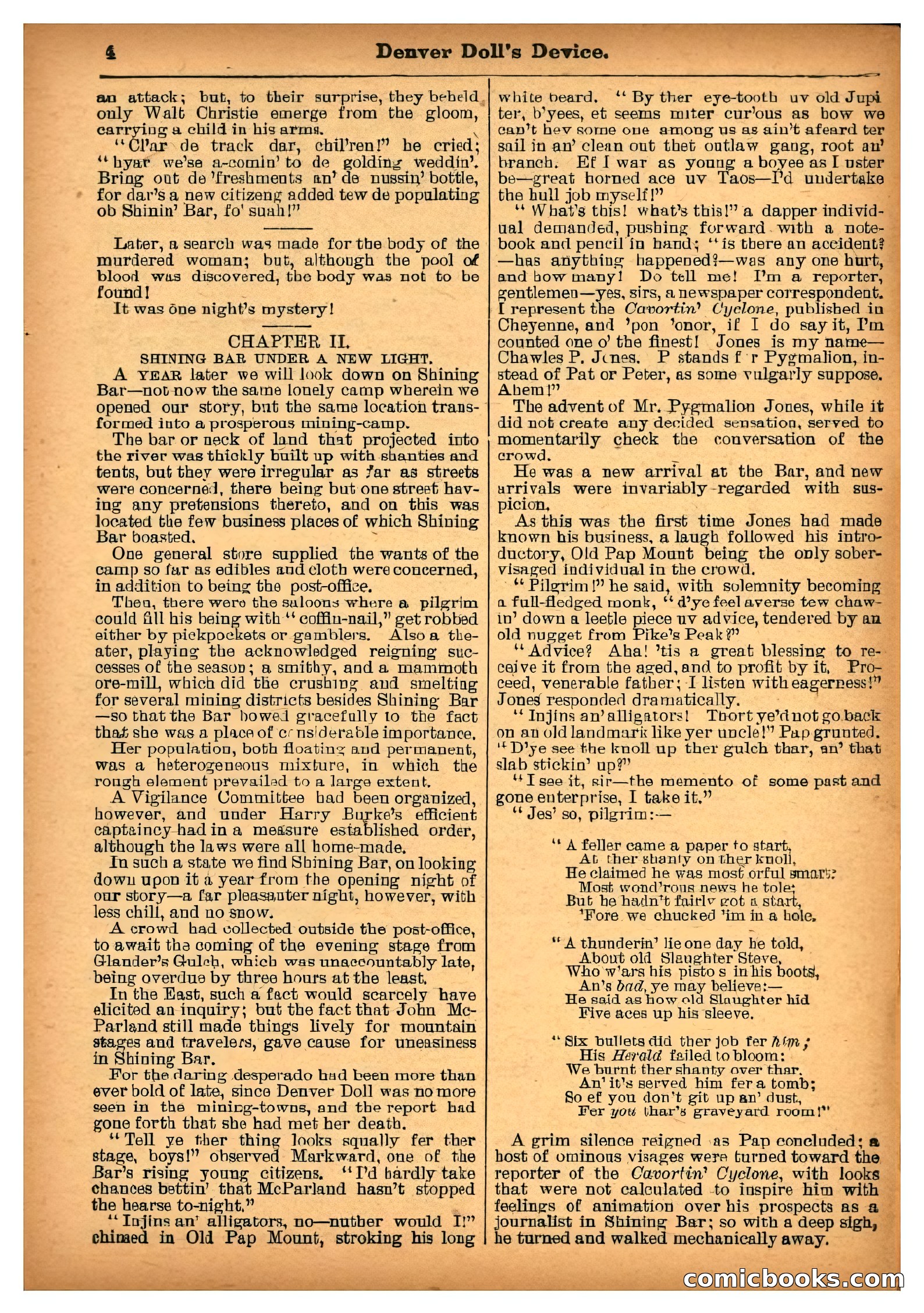 The Deadwood Dick Library: Denver Doll's Device — page 5 of 32