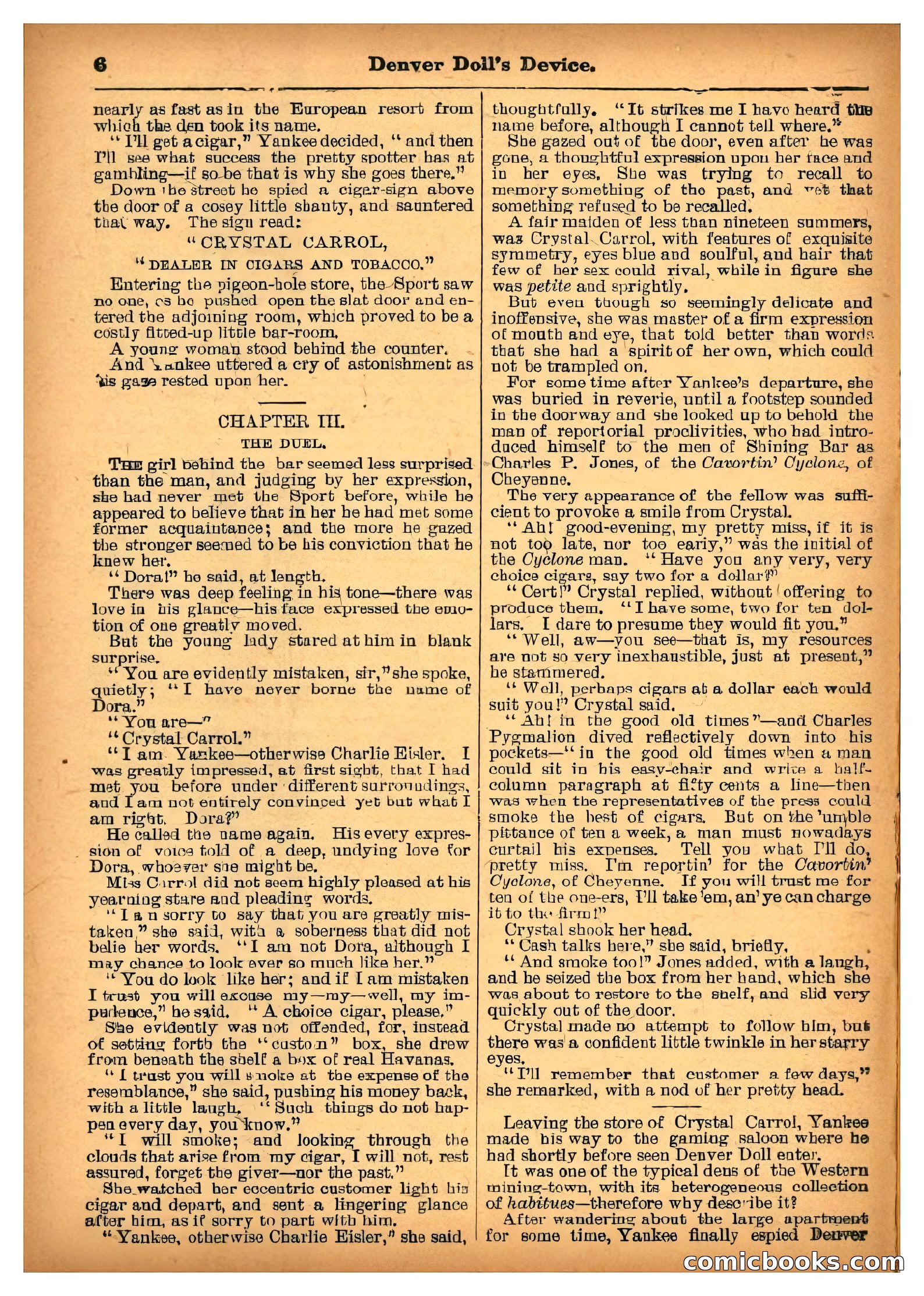 The Deadwood Dick Library: Denver Doll's Device — page 7 of 32