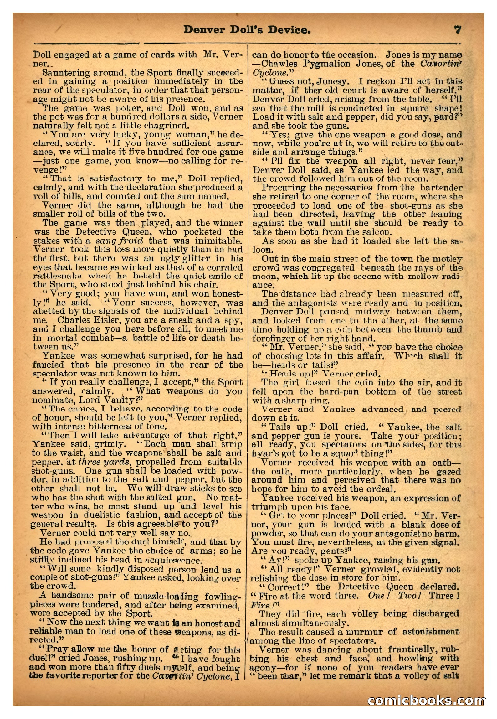 The Deadwood Dick Library: Denver Doll's Device — page 8 of 32