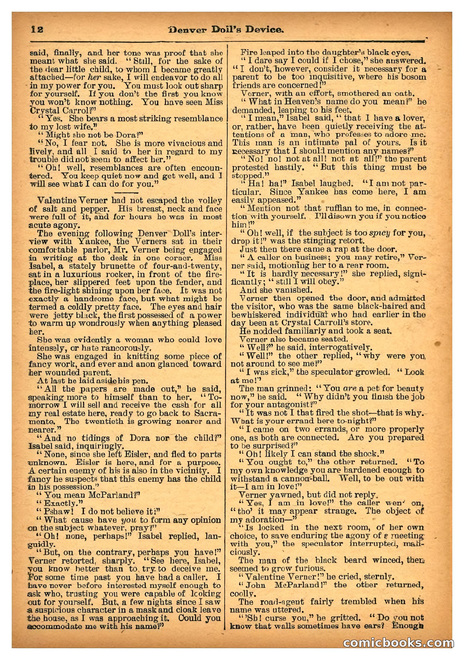 The Deadwood Dick Library: Denver Doll's Device — page 13 of 32