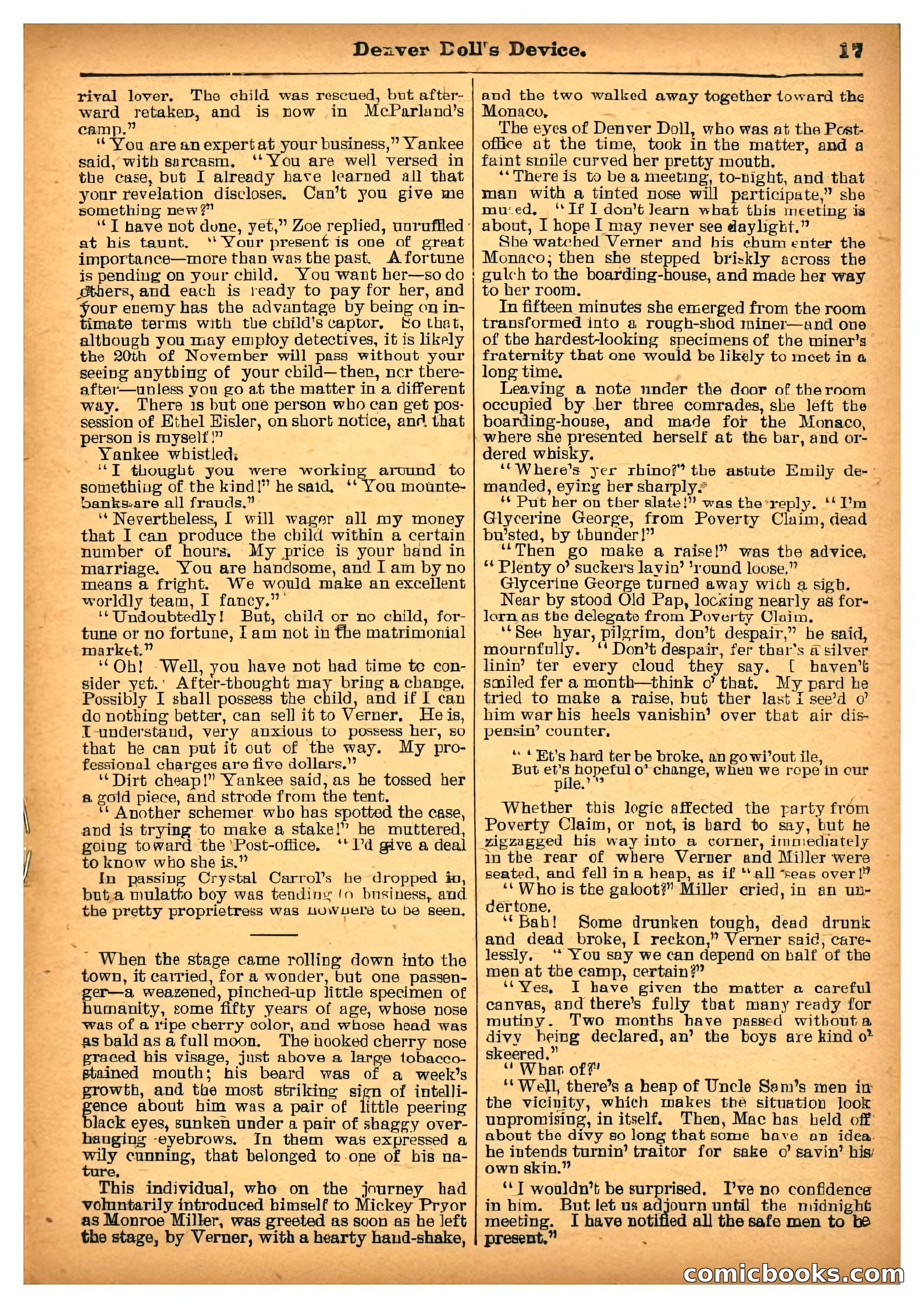 The Deadwood Dick Library: Denver Doll's Device — page 18 of 32