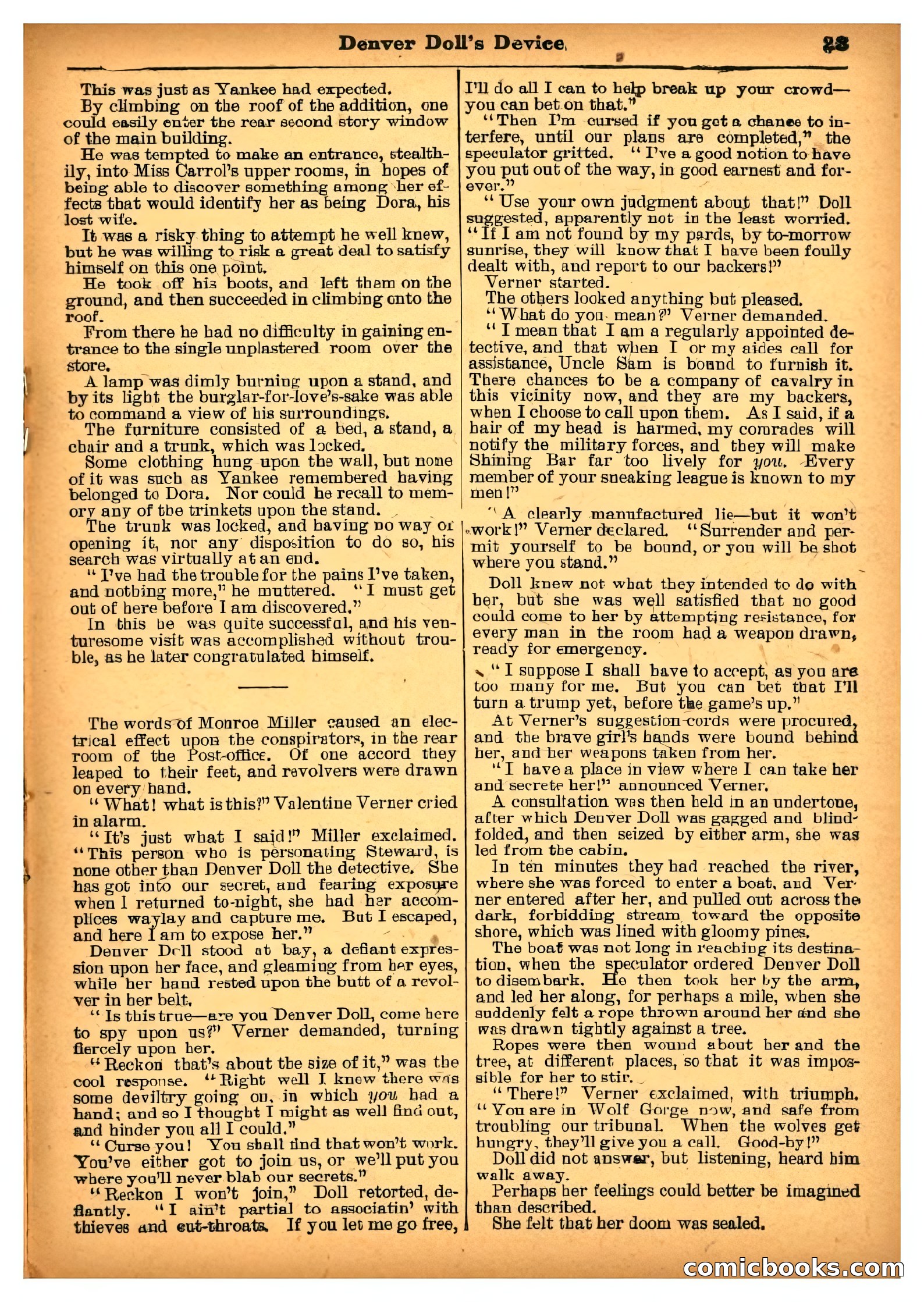 The Deadwood Dick Library: Denver Doll's Device — page 24 of 32