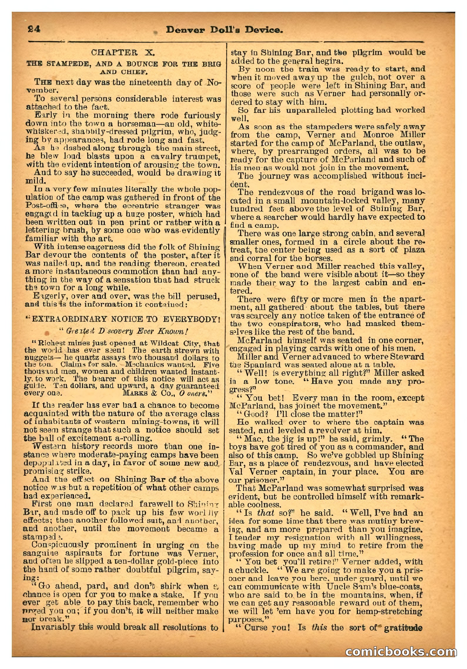The Deadwood Dick Library: Denver Doll's Device — page 25 of 32