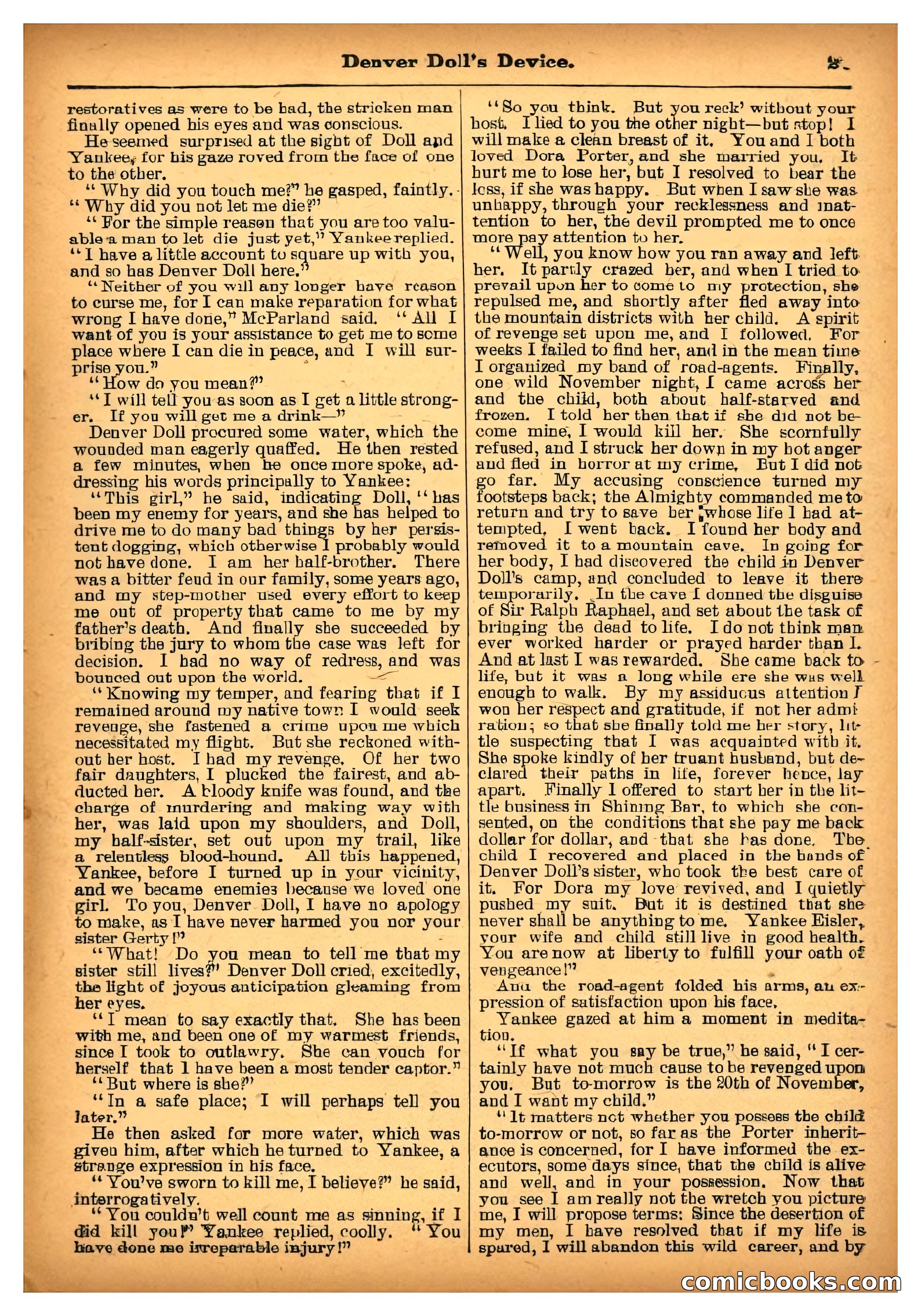 The Deadwood Dick Library: Denver Doll's Device — page 28 of 32