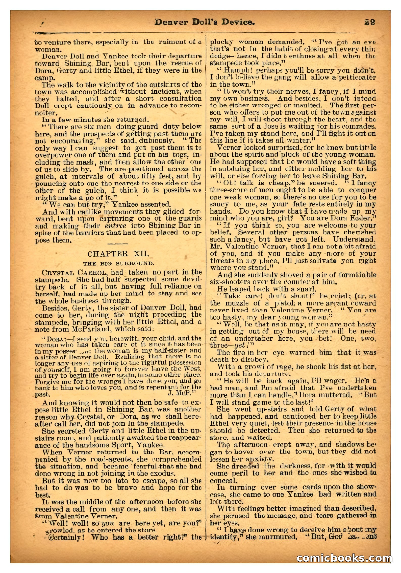 The Deadwood Dick Library: Denver Doll's Device — page 30 of 32