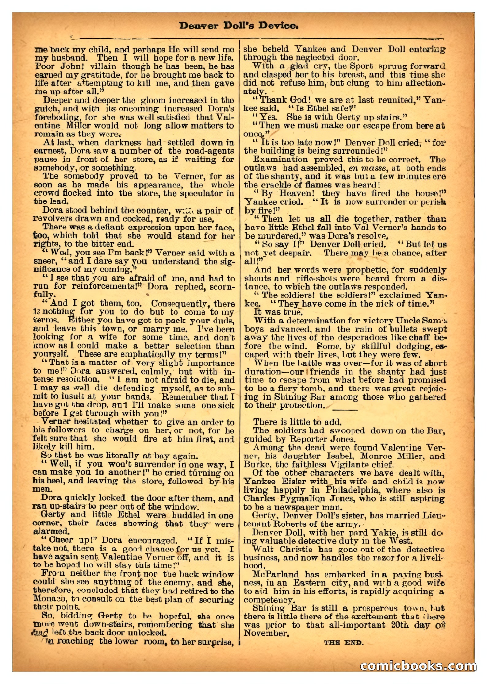 The Deadwood Dick Library: Denver Doll's Device — page 31 of 32